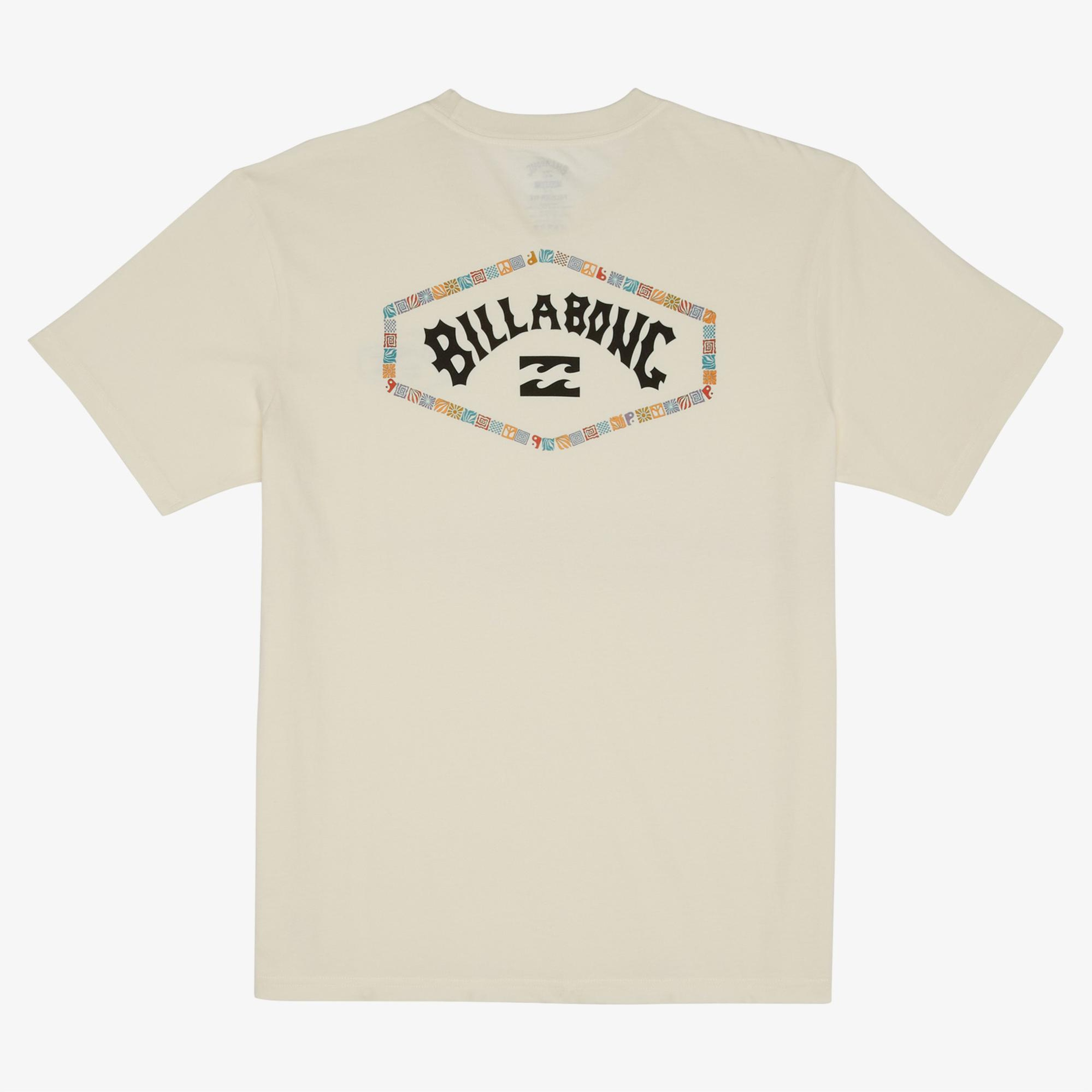 Billabong Exit Arch Erkek Bej Günlük T-Shirt
