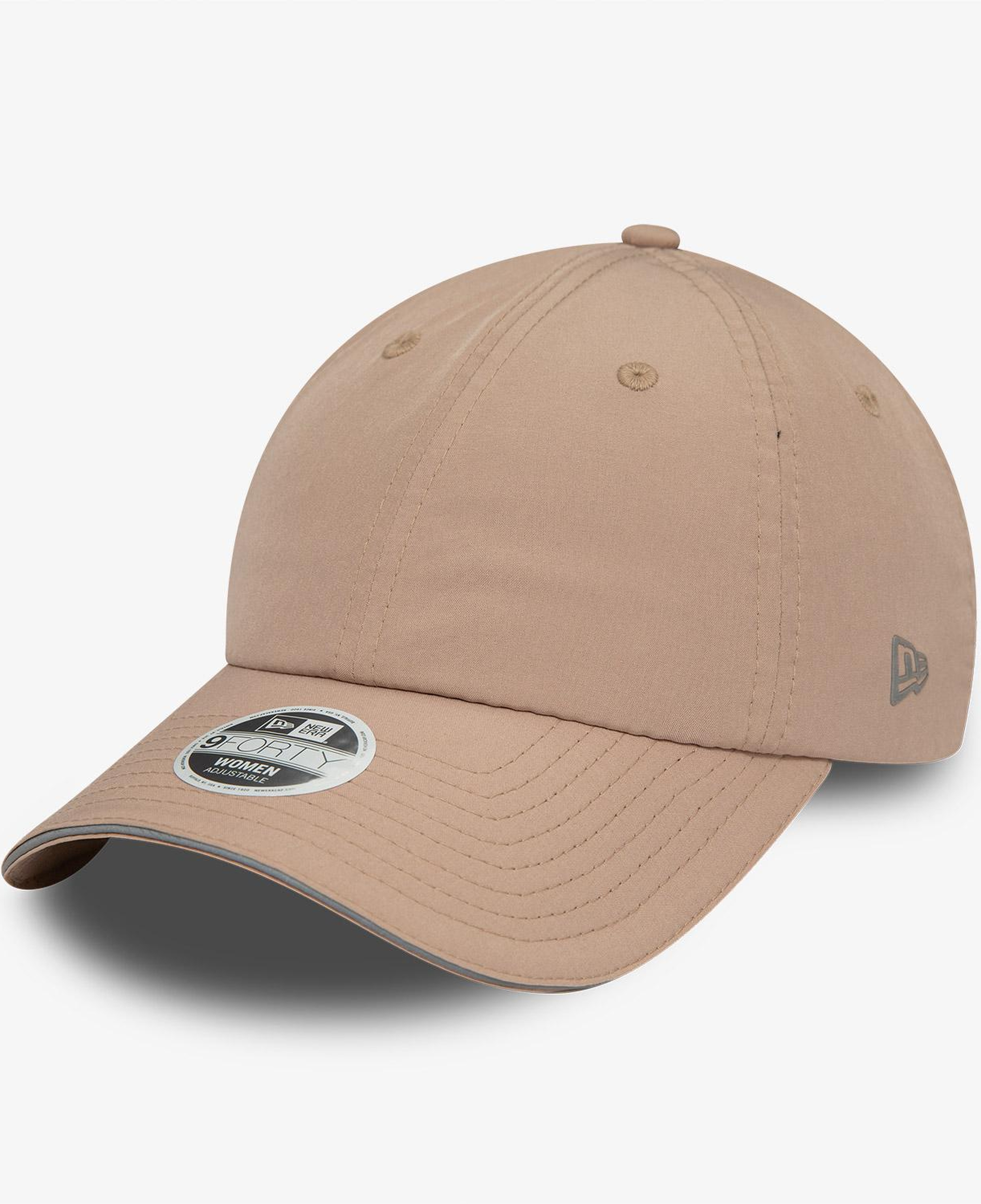 New Era Open Back Unisex Krem Şapka