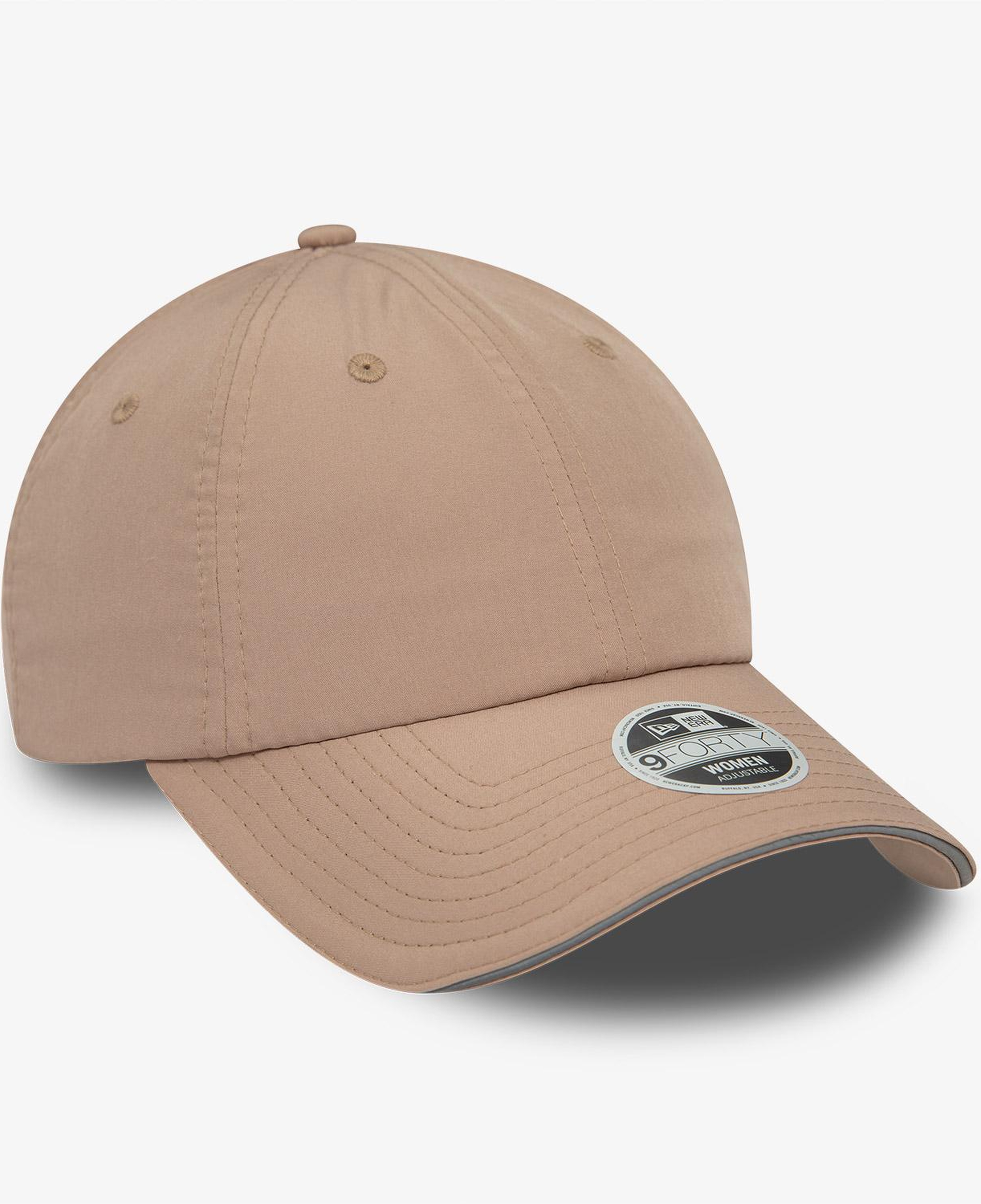 New Era Open Back Unisex Krem Şapka