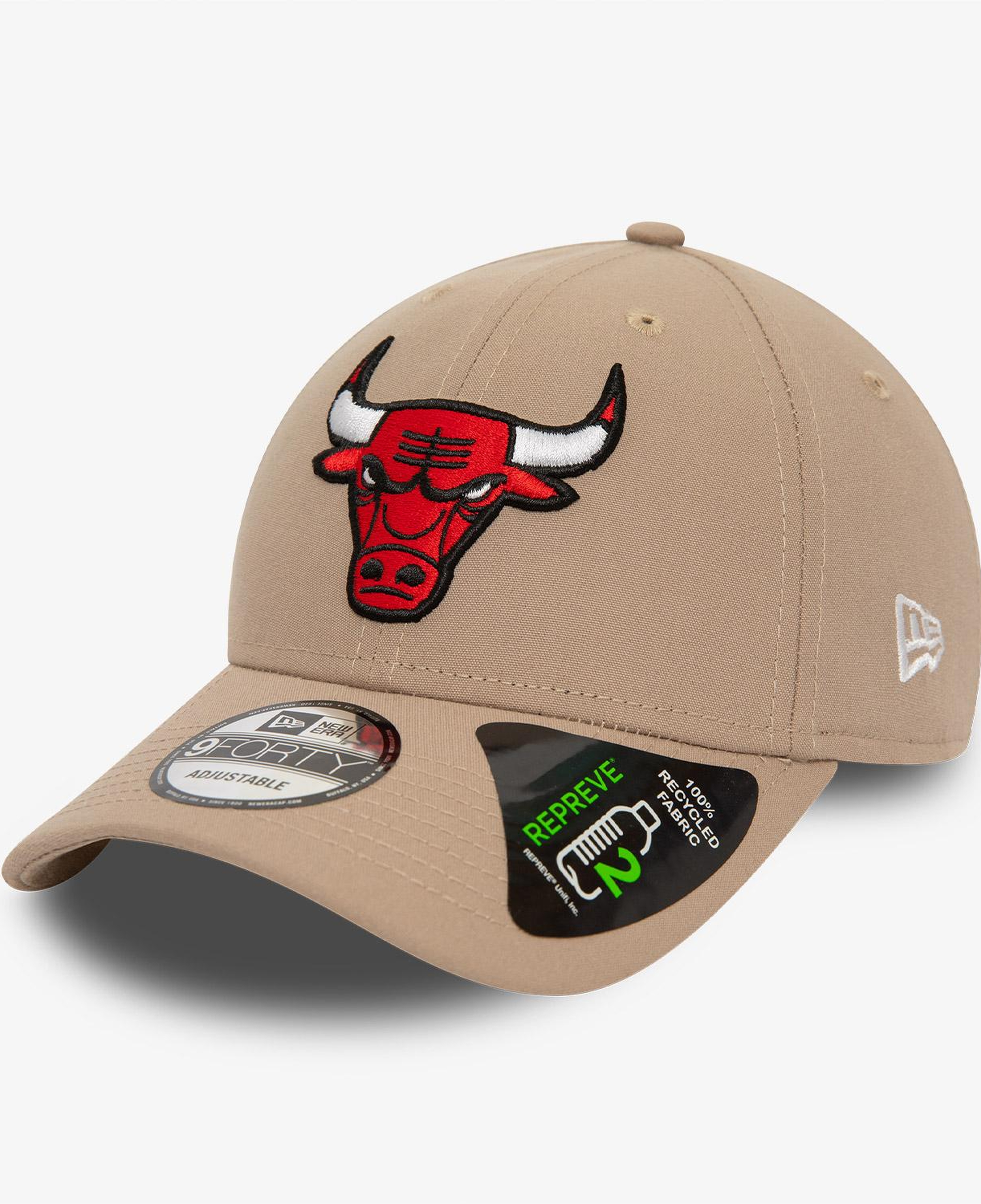 New Era Chicago Bulls  Repreve Unisex Bej Şapka