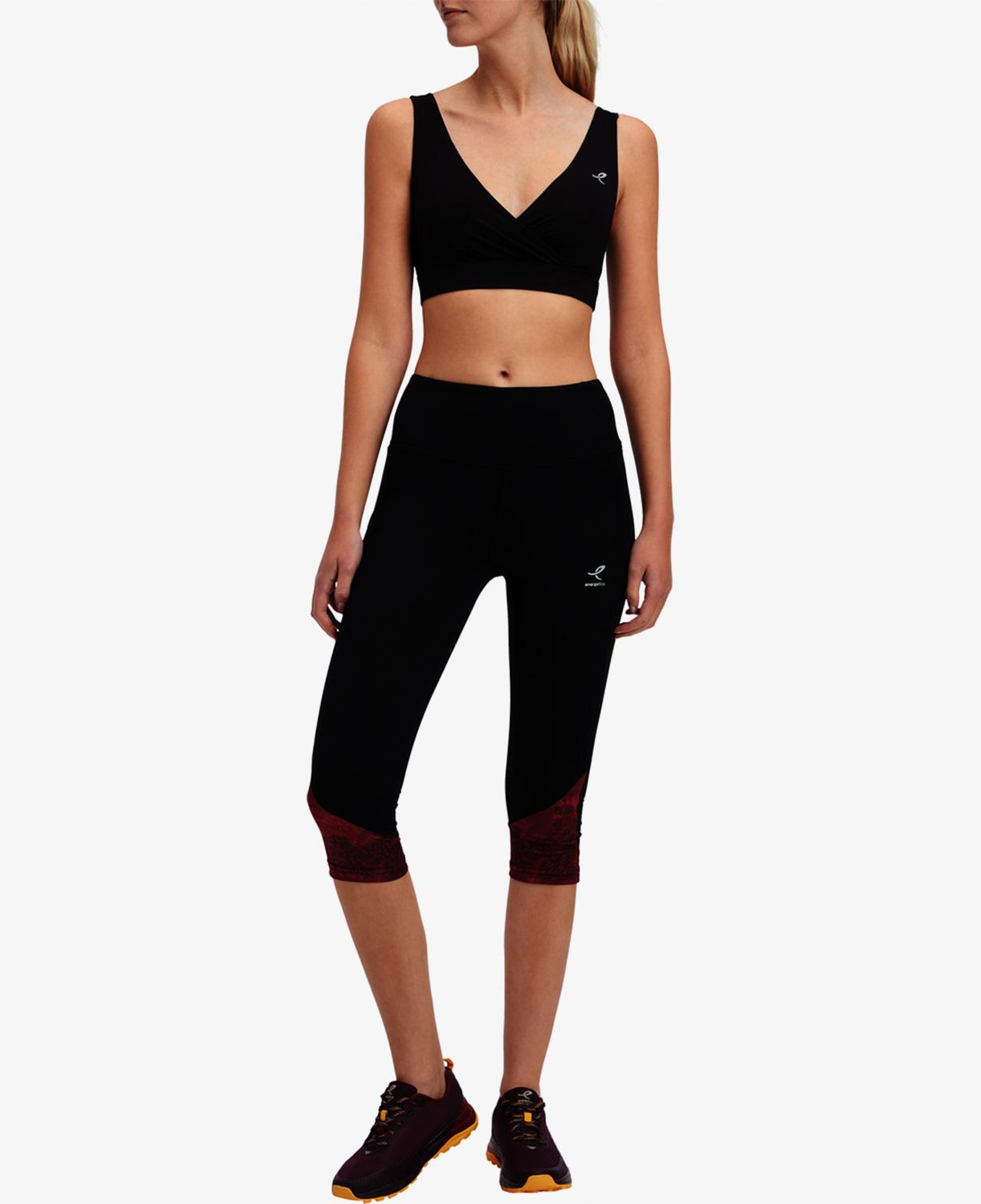 Energetics Kadın Siyah Antrenman Bra