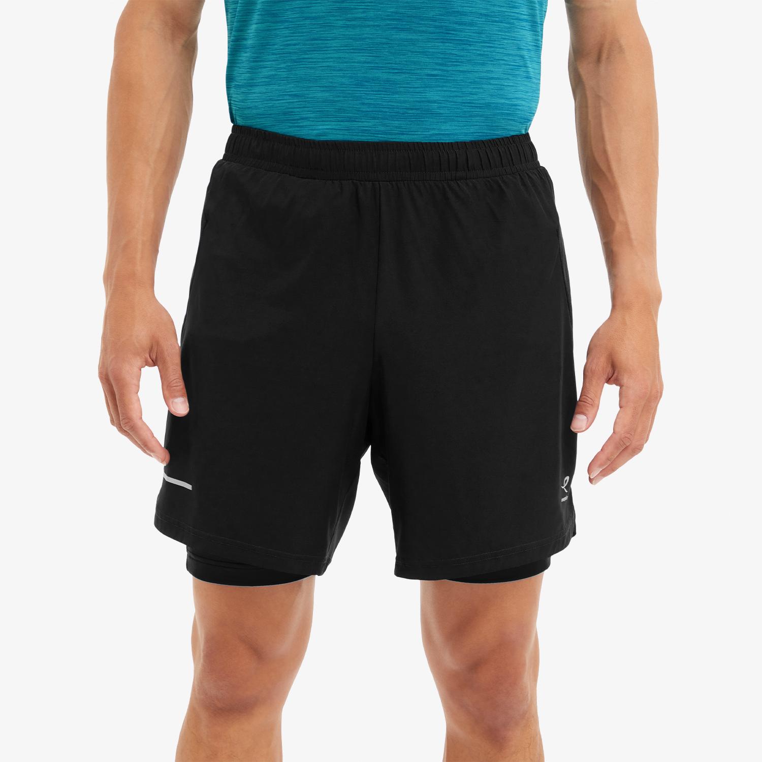 Energetics Allen Erkek Siyah Koşu Şortu