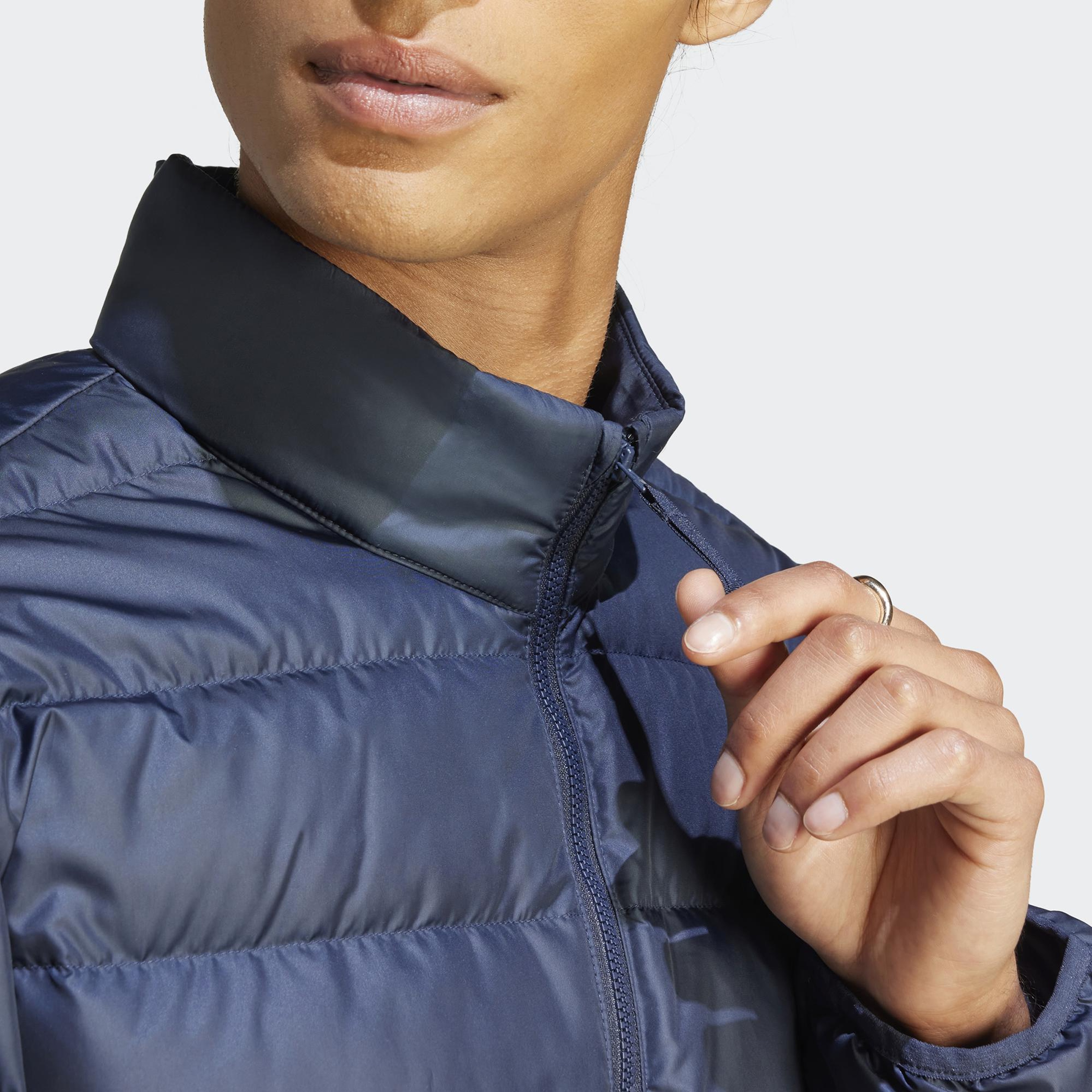 adidas Essentials Lite Down Erkek Mavi Outdoor Mont