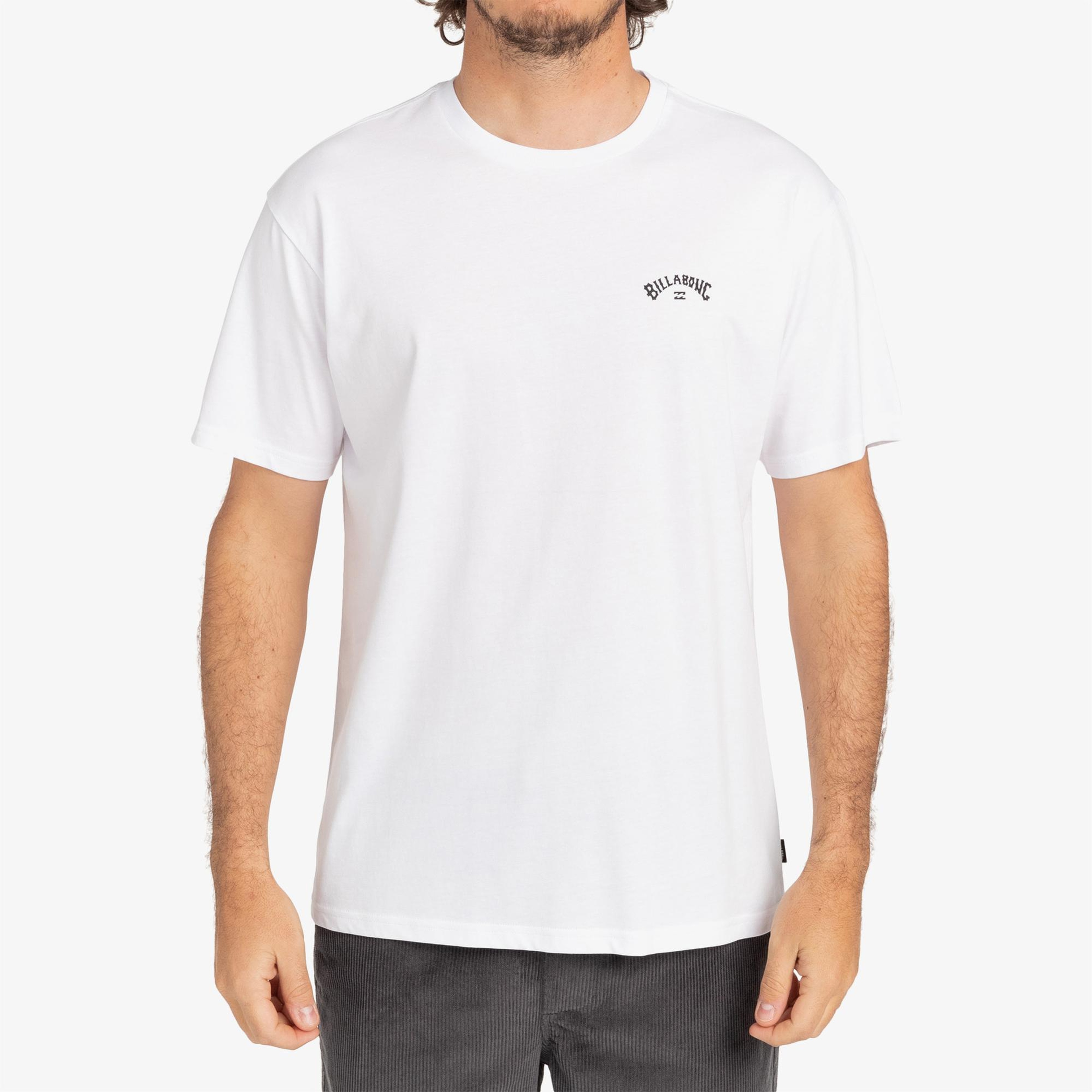 Billabong Arch Wave Erkek Beyaz Günlük T-Shirt