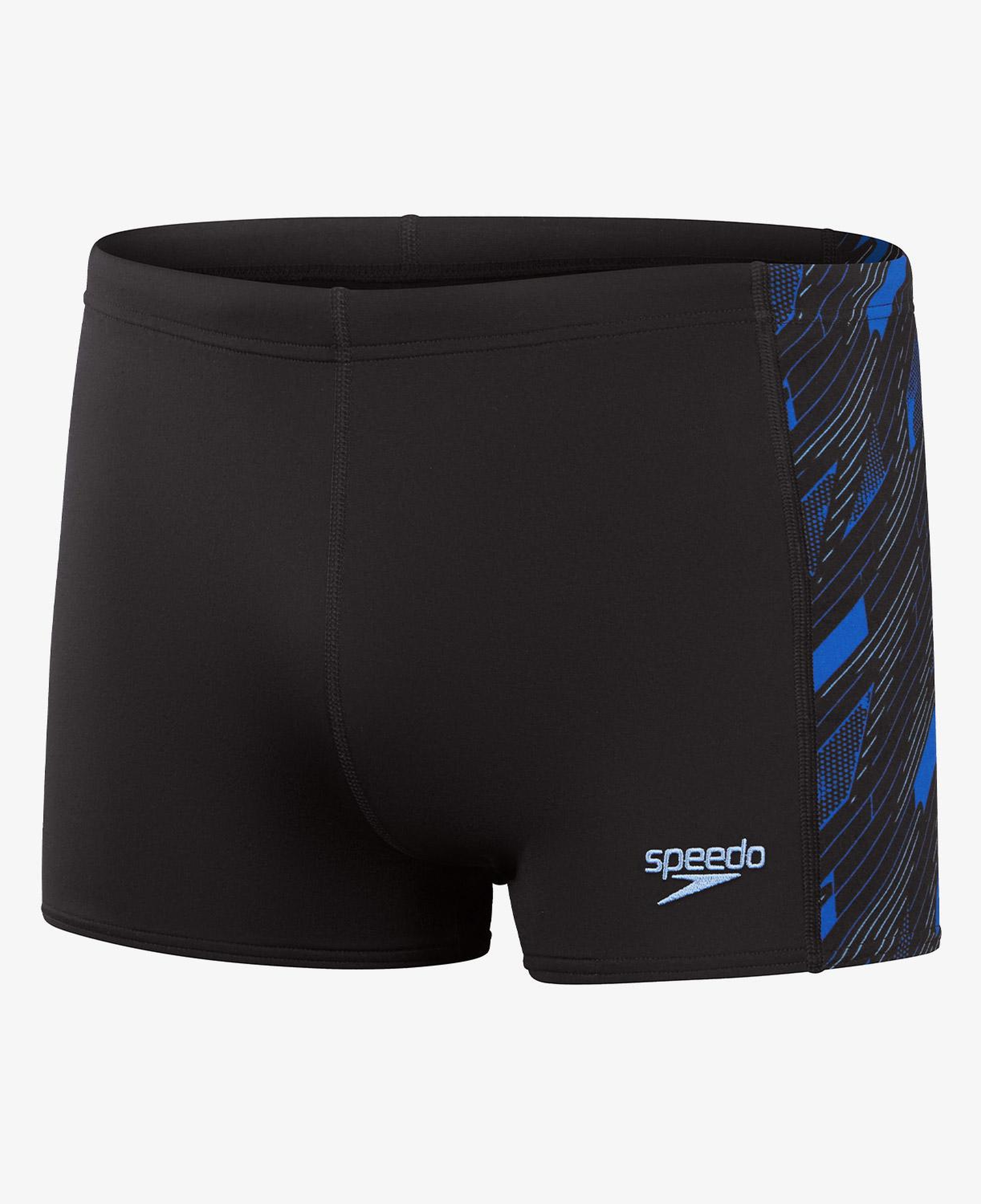 Speedo Panel Aquashort Erkek Siyah Yüzücü Mayosu