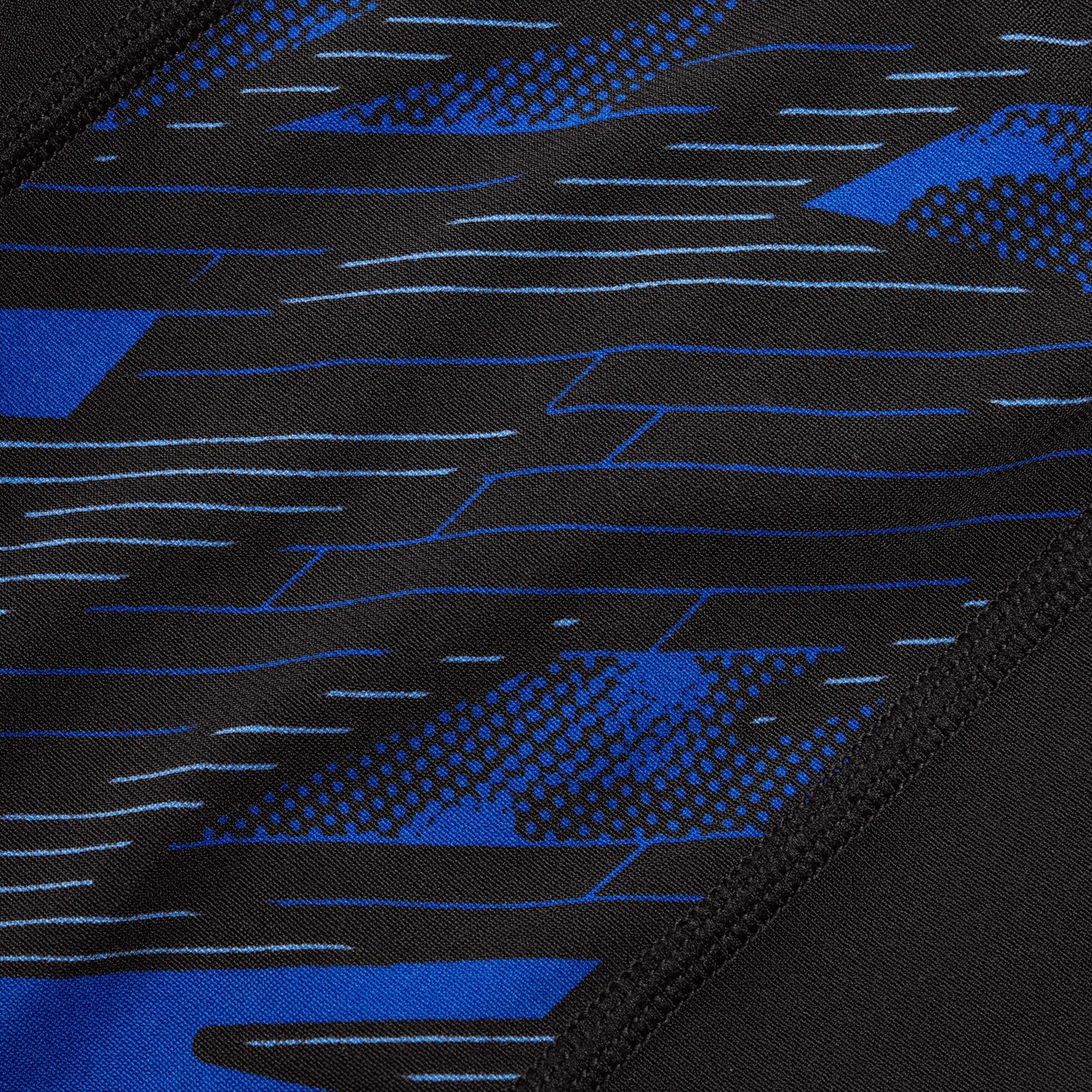 Speedo Panel Aquashort Erkek Siyah Yüzücü Mayosu