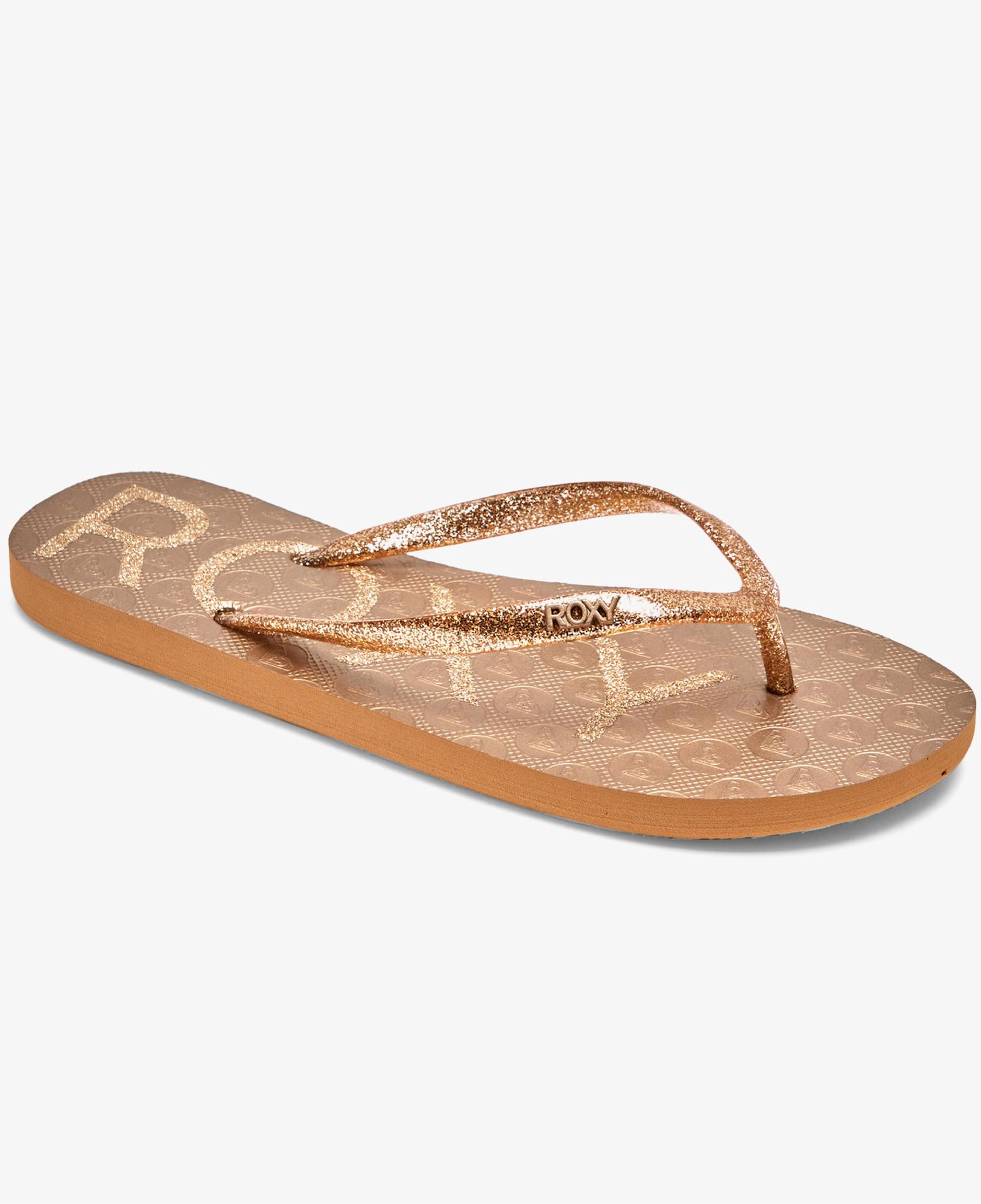 Roxy Viva Sparkle Kadın Kahverengi Terlik