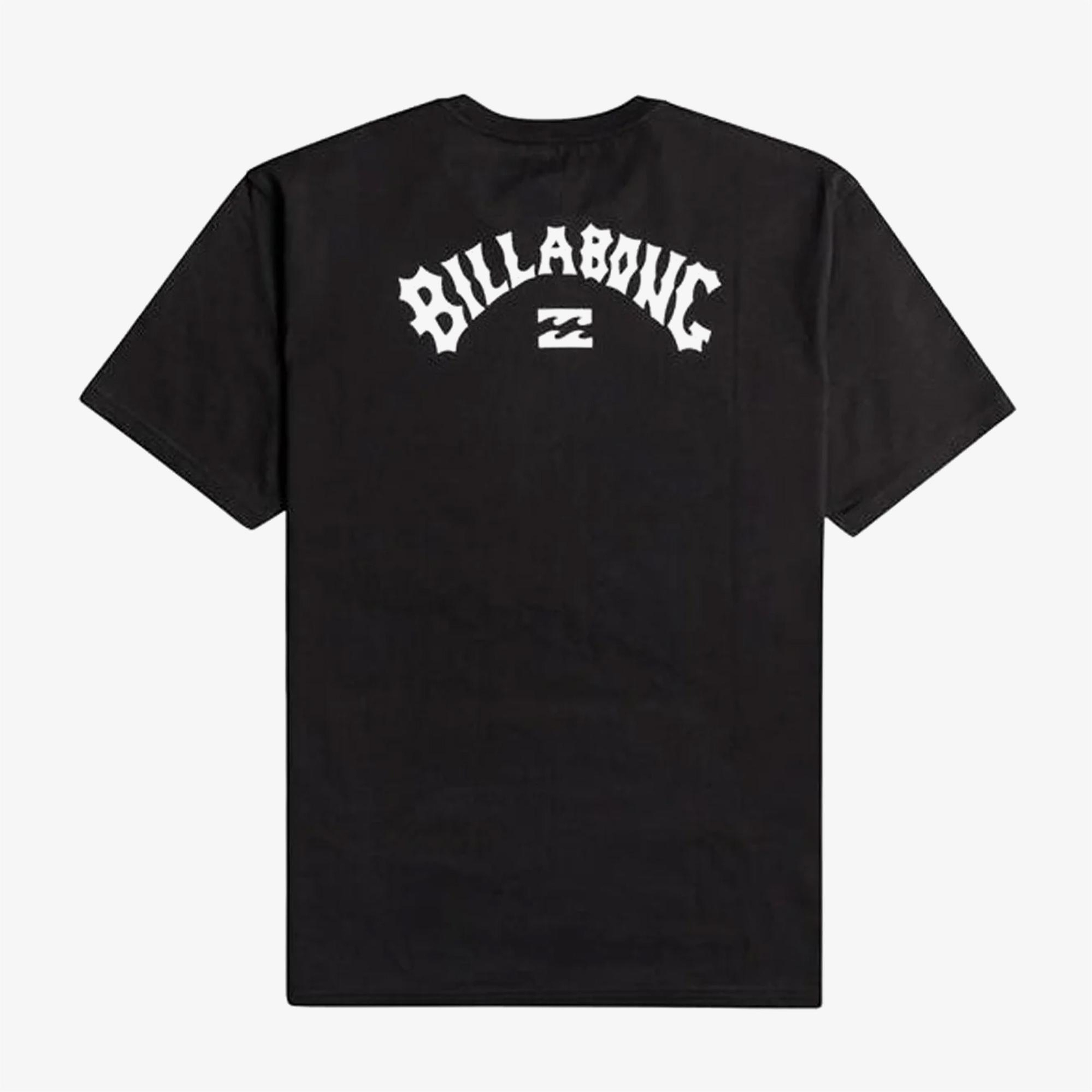 Billabong Arch Wave Erkek Siyah Günlük T-Shirt