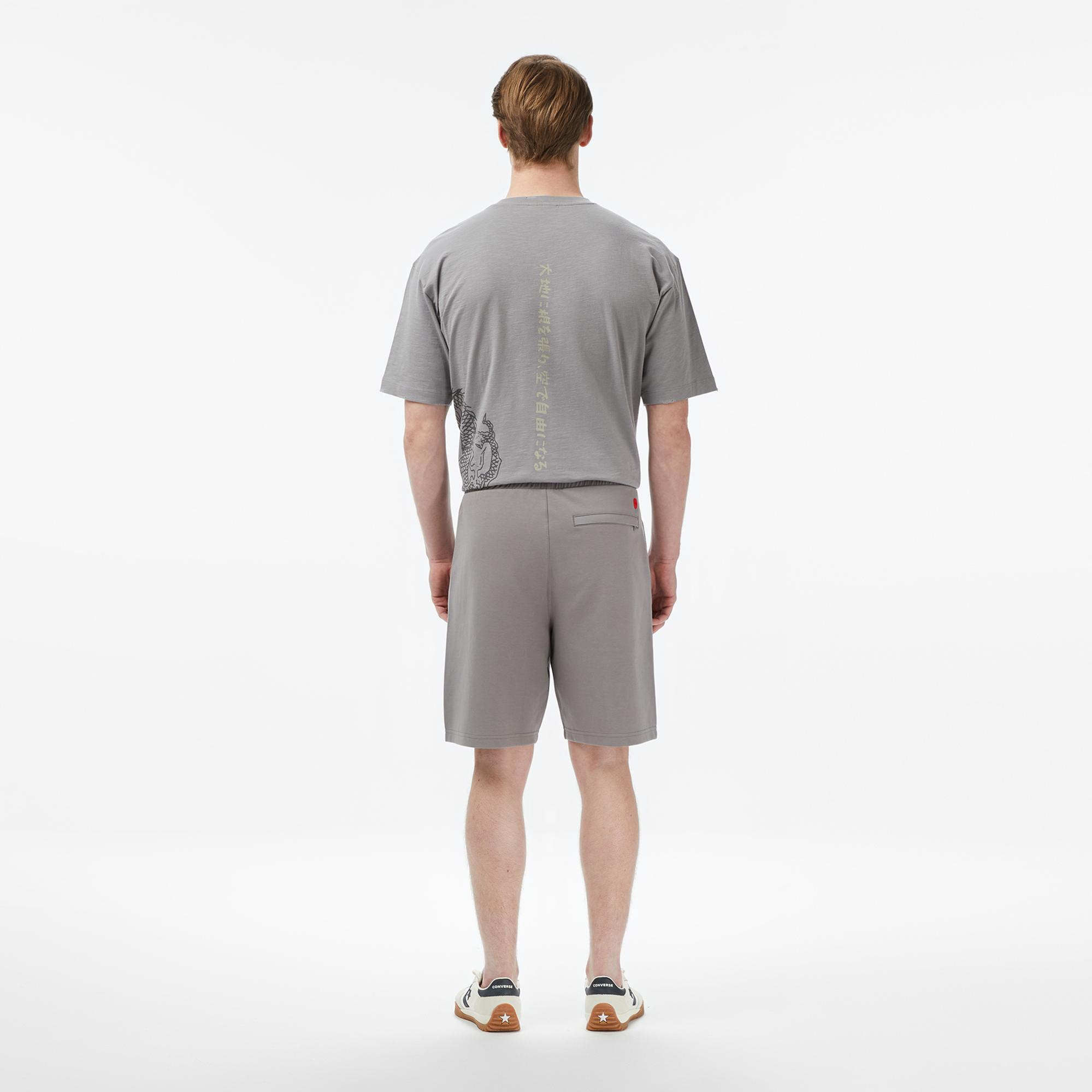 UNITED4 Regular Fit Erkek Gri Şort