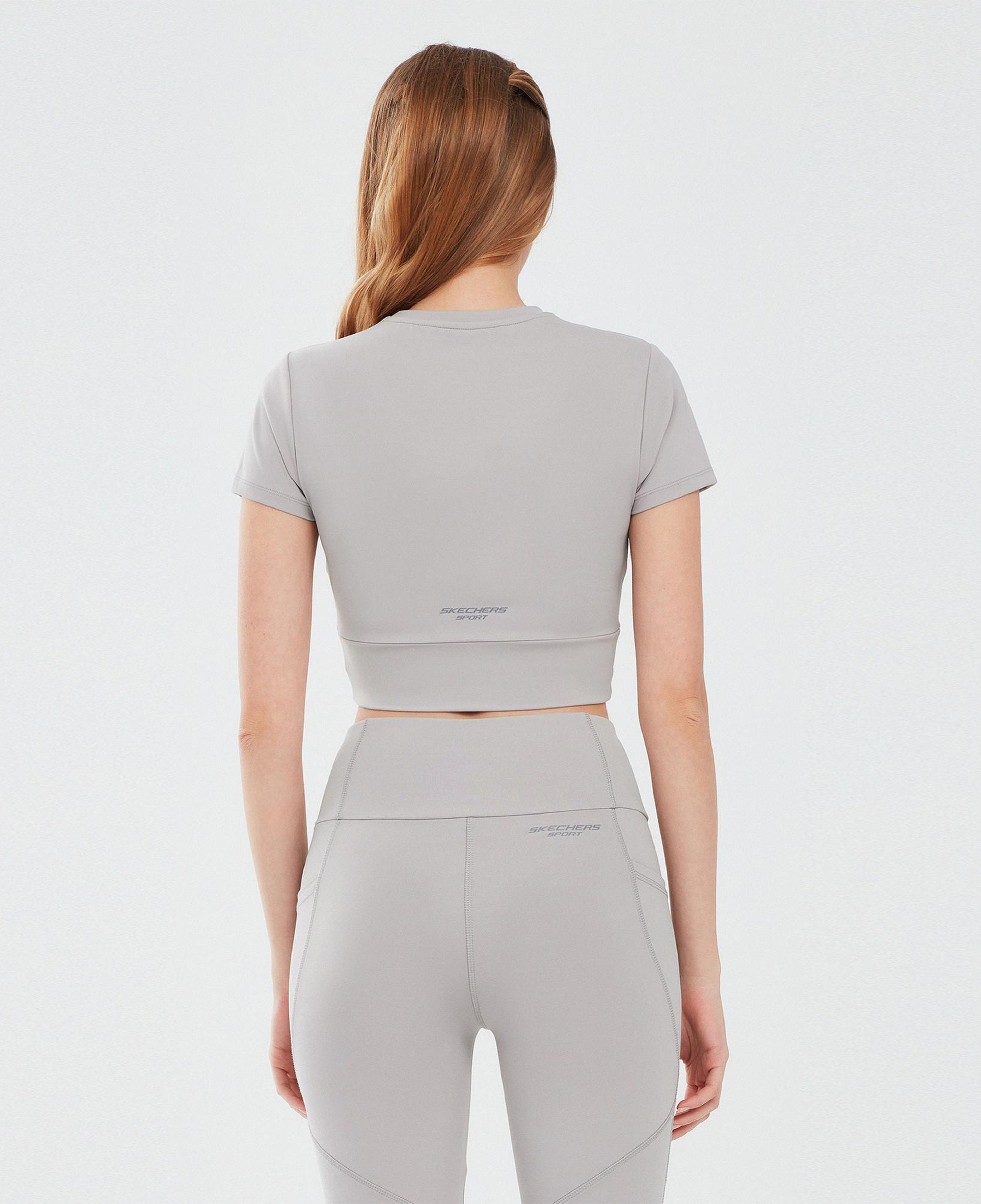 Skechers Kadın Gri T-shirt