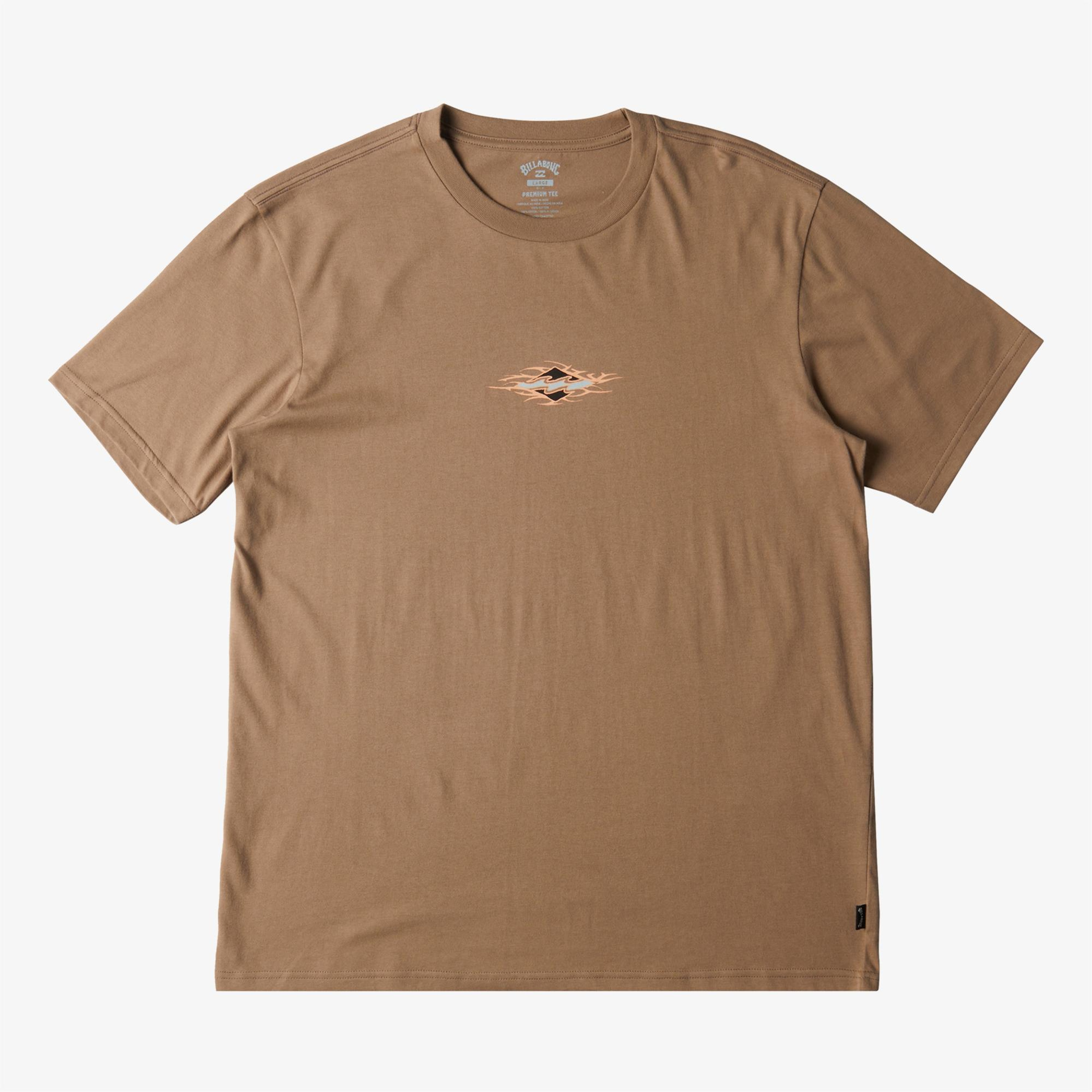 Billabong Tall Tale Erkek Kahverengi Günlük T-Shirt