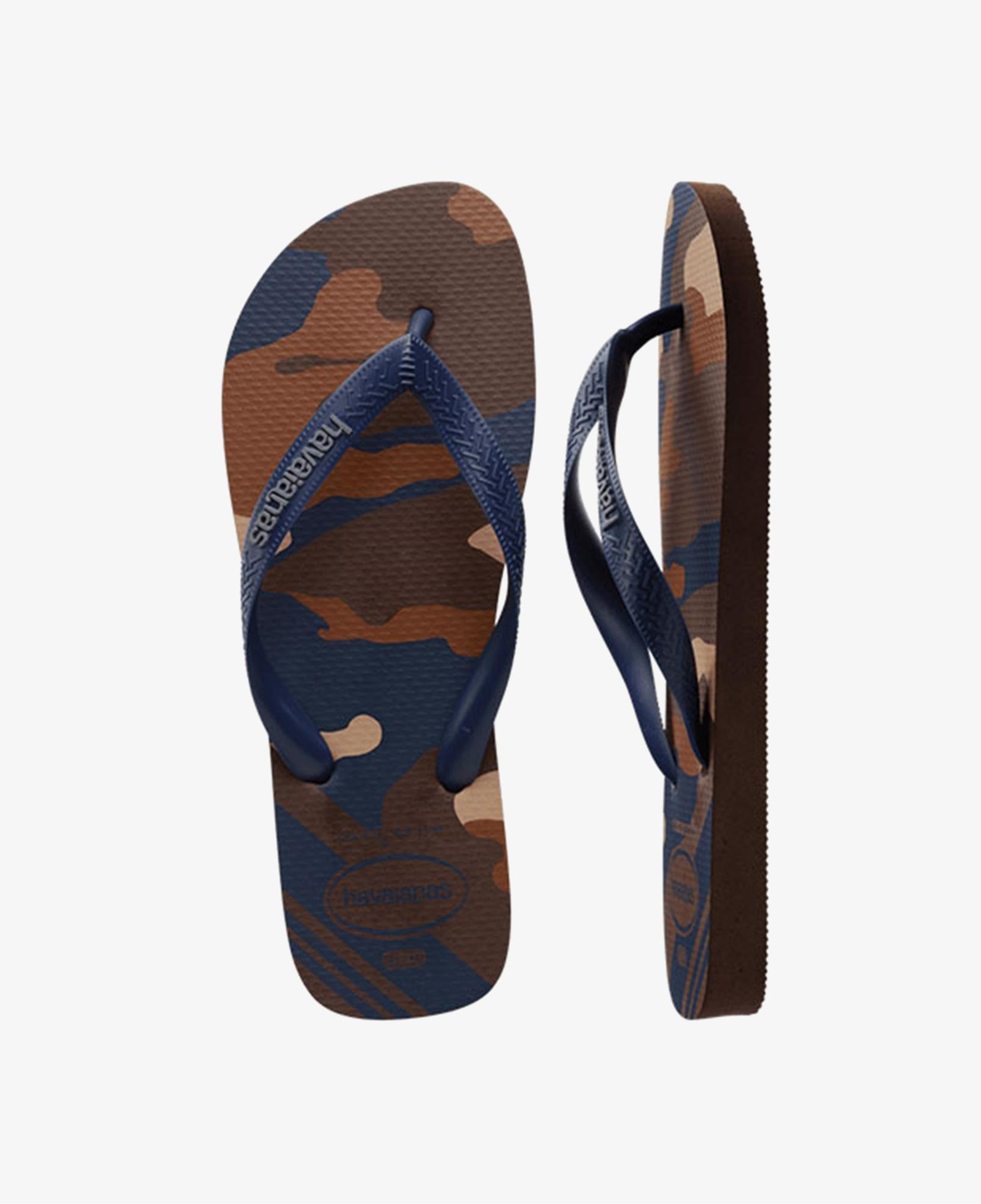 Havaianas Kamuflaj Erkek Kahverengi Terlik
