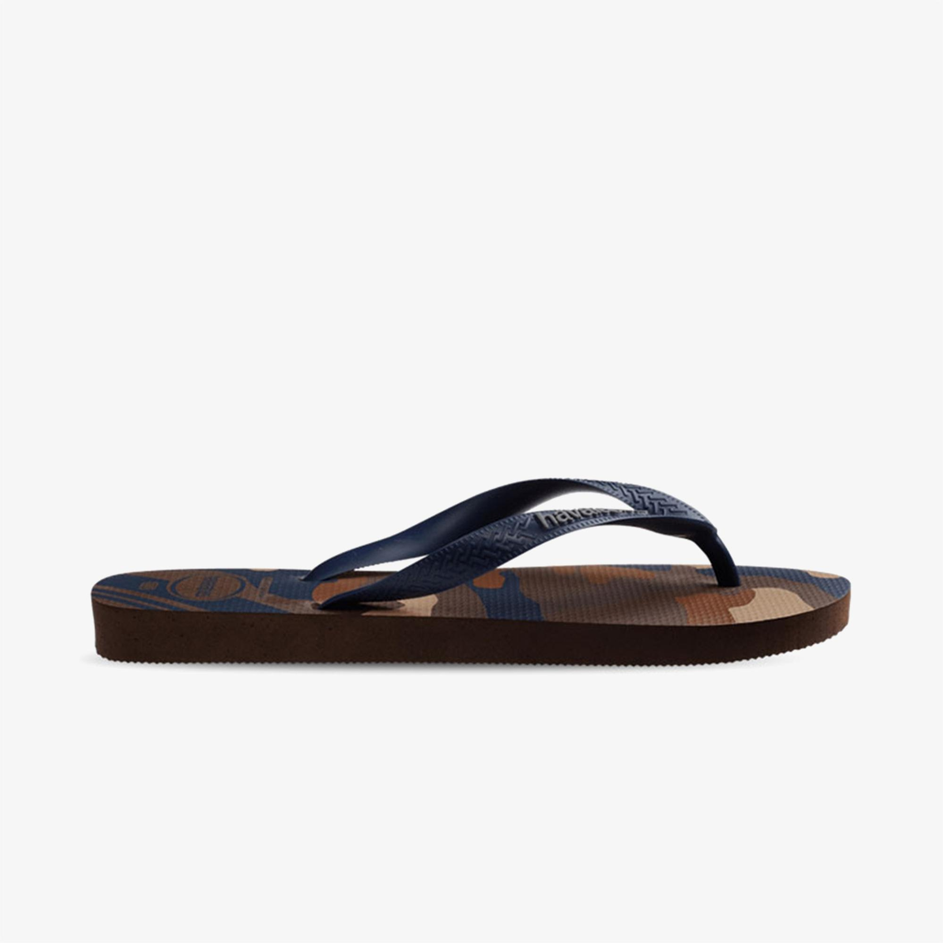 Havaianas Kamuflaj Erkek Kahverengi Terlik