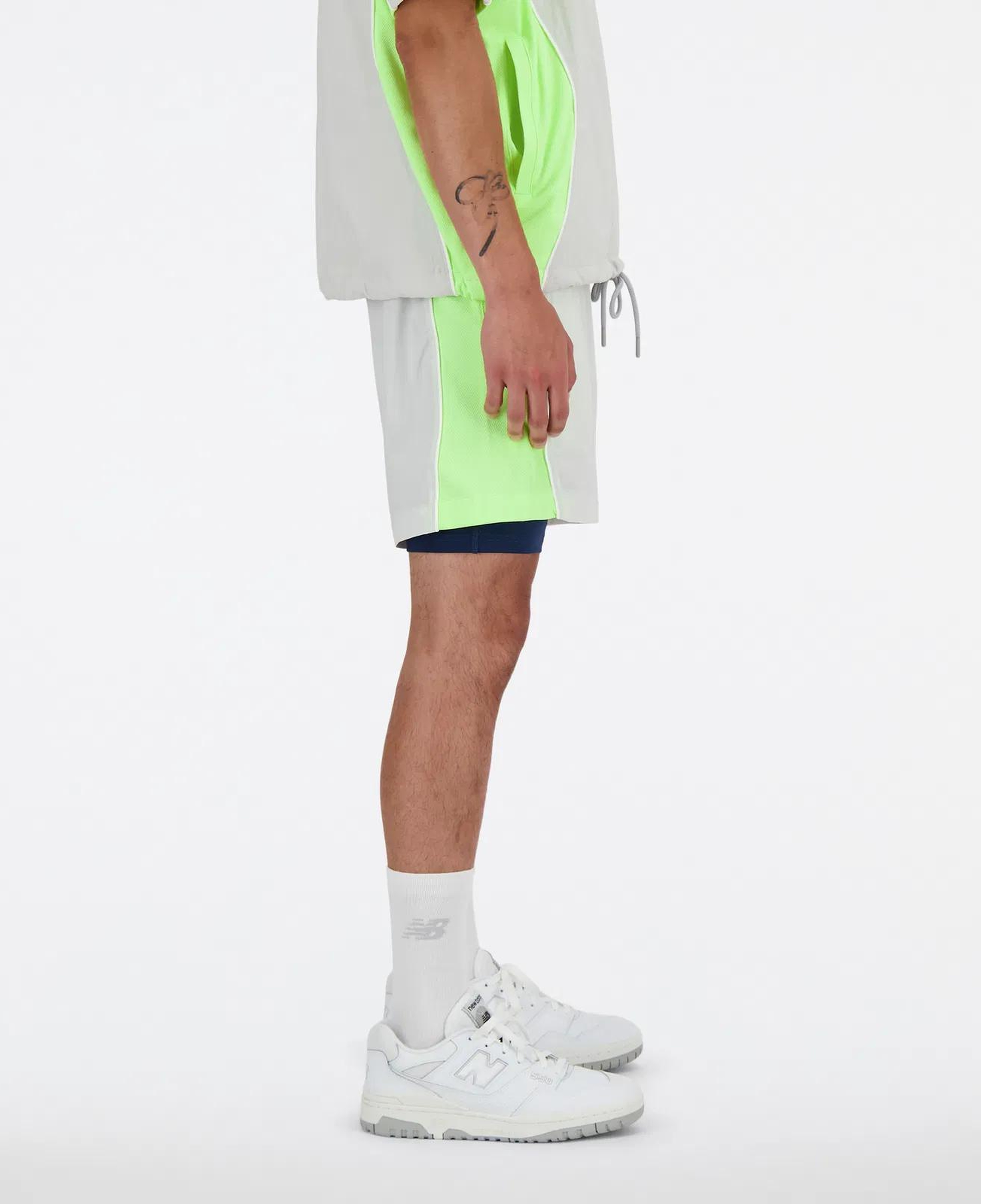 New Balance Hoops On Court 2in1 Erke Gri Günlük Şort