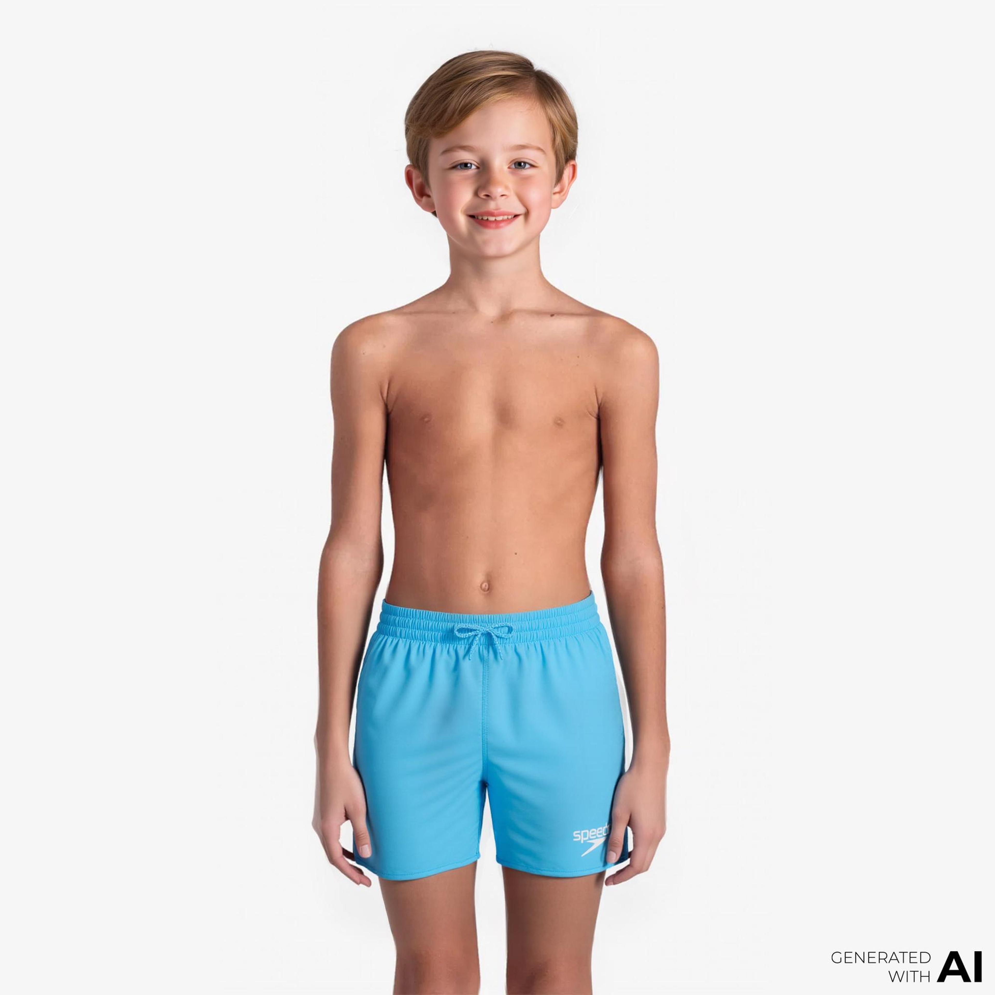 Speedo Classics 13 Çocuk Mavi Mayo