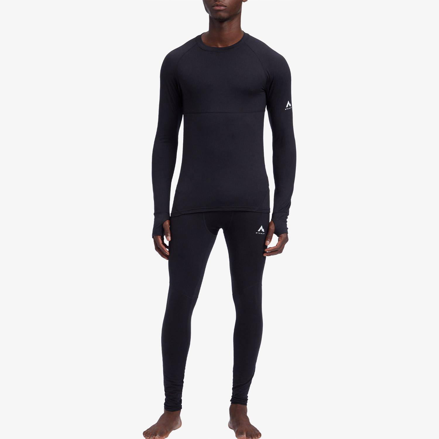 McKinley Dustin II Erkek Siyah Uzun Kollu T-Shirt