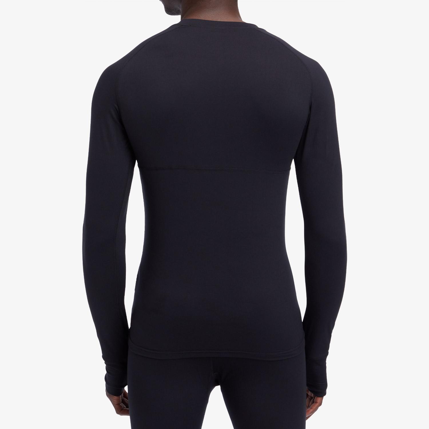 McKinley Dustin II Erkek Siyah Uzun Kollu T-Shirt