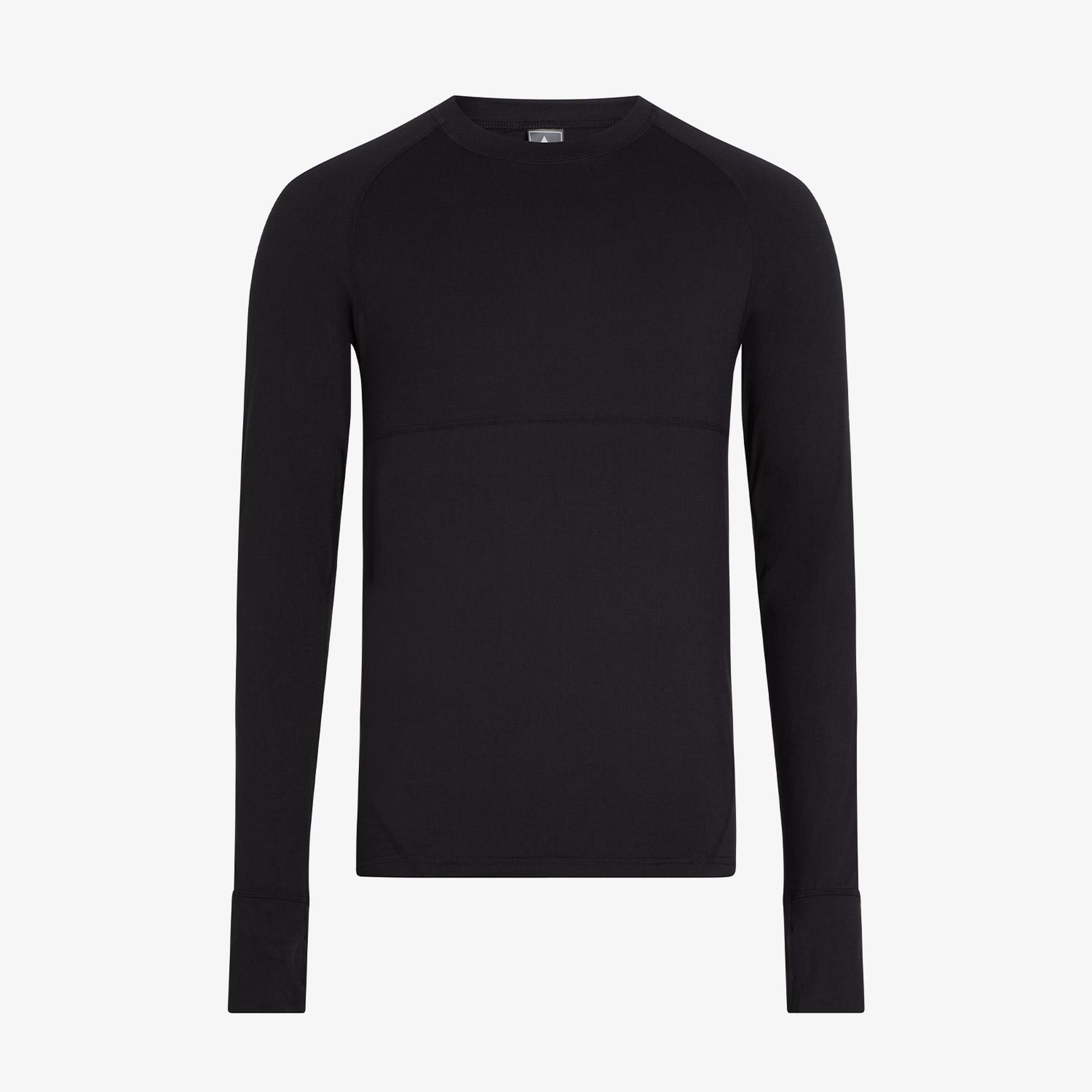 McKinley Dustin II Erkek Siyah Uzun Kollu T-Shirt