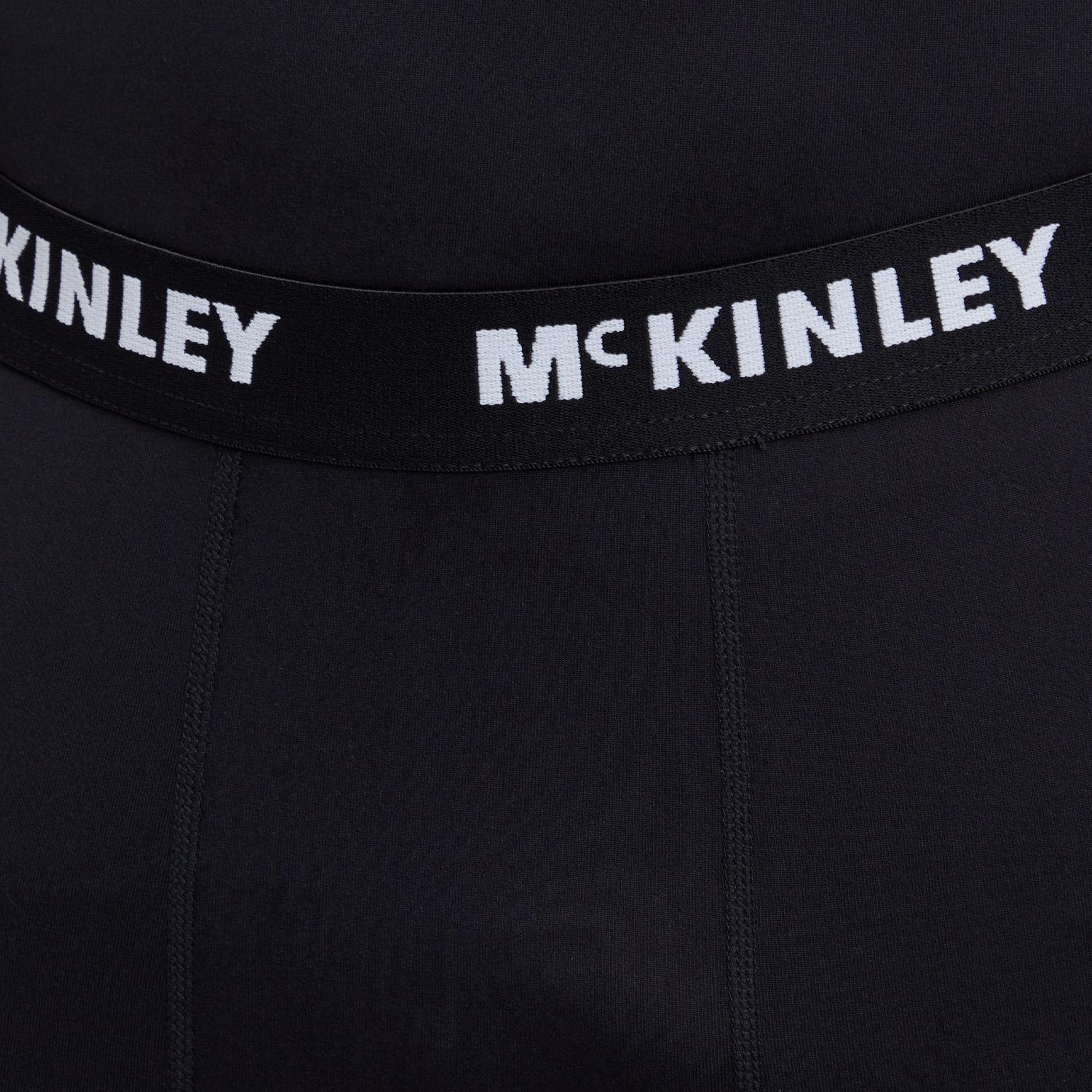 McKinley Dustin II Erkek Siyah Uzun Kollu T-Shirt