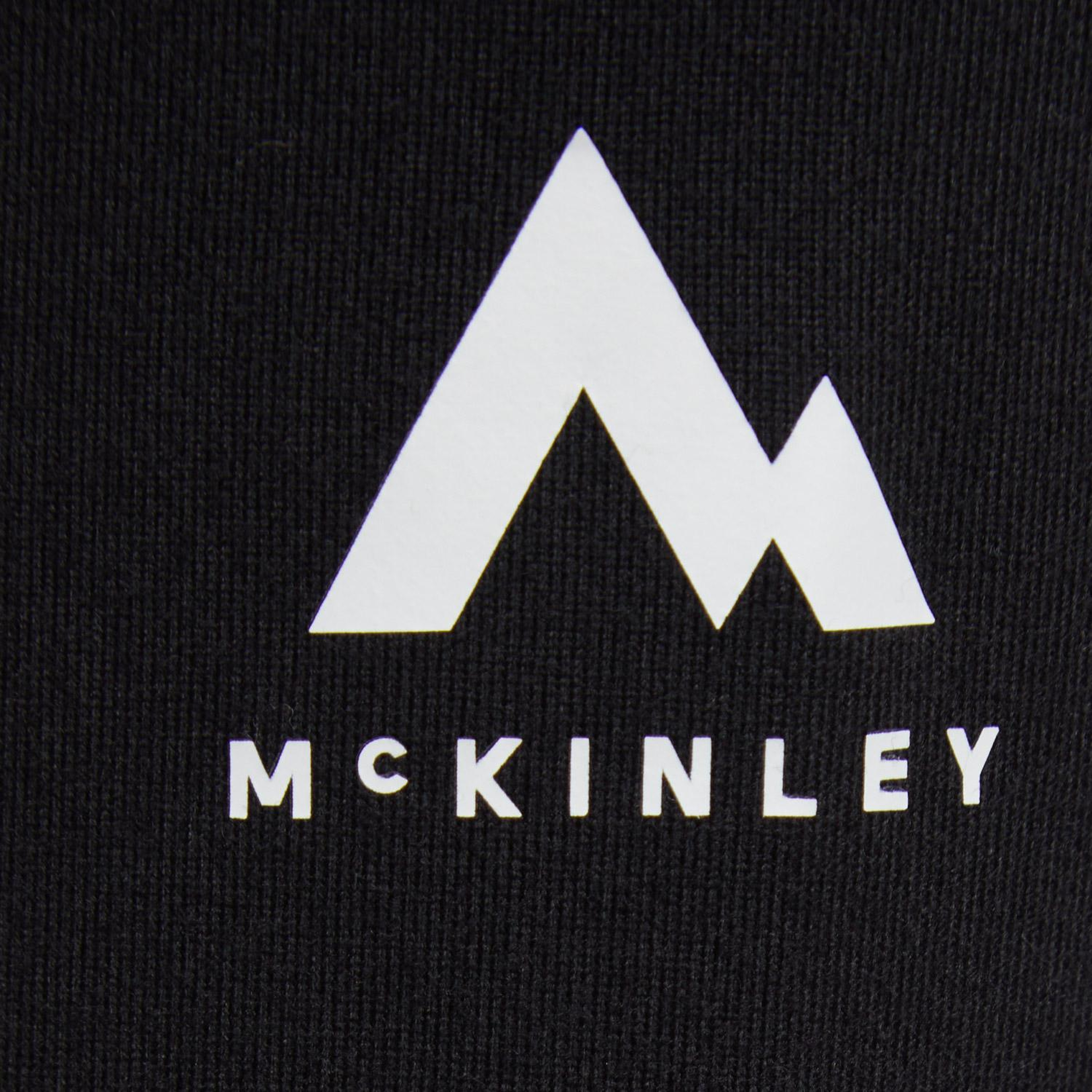 McKinley Dustin II Erkek Siyah Uzun Kollu T-Shirt