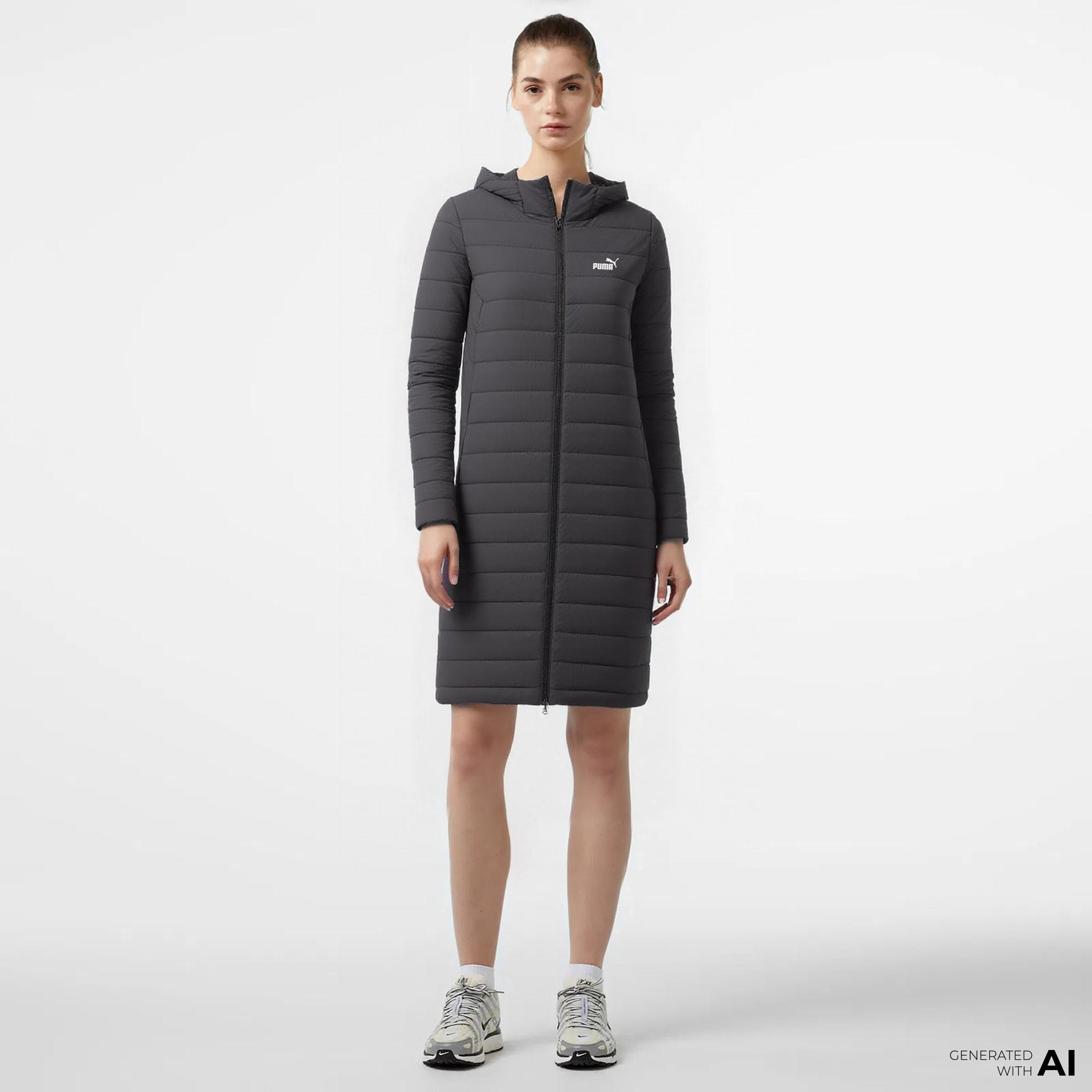 Puma Essentials+ Padded Kadın Siyah Outdoor Mont