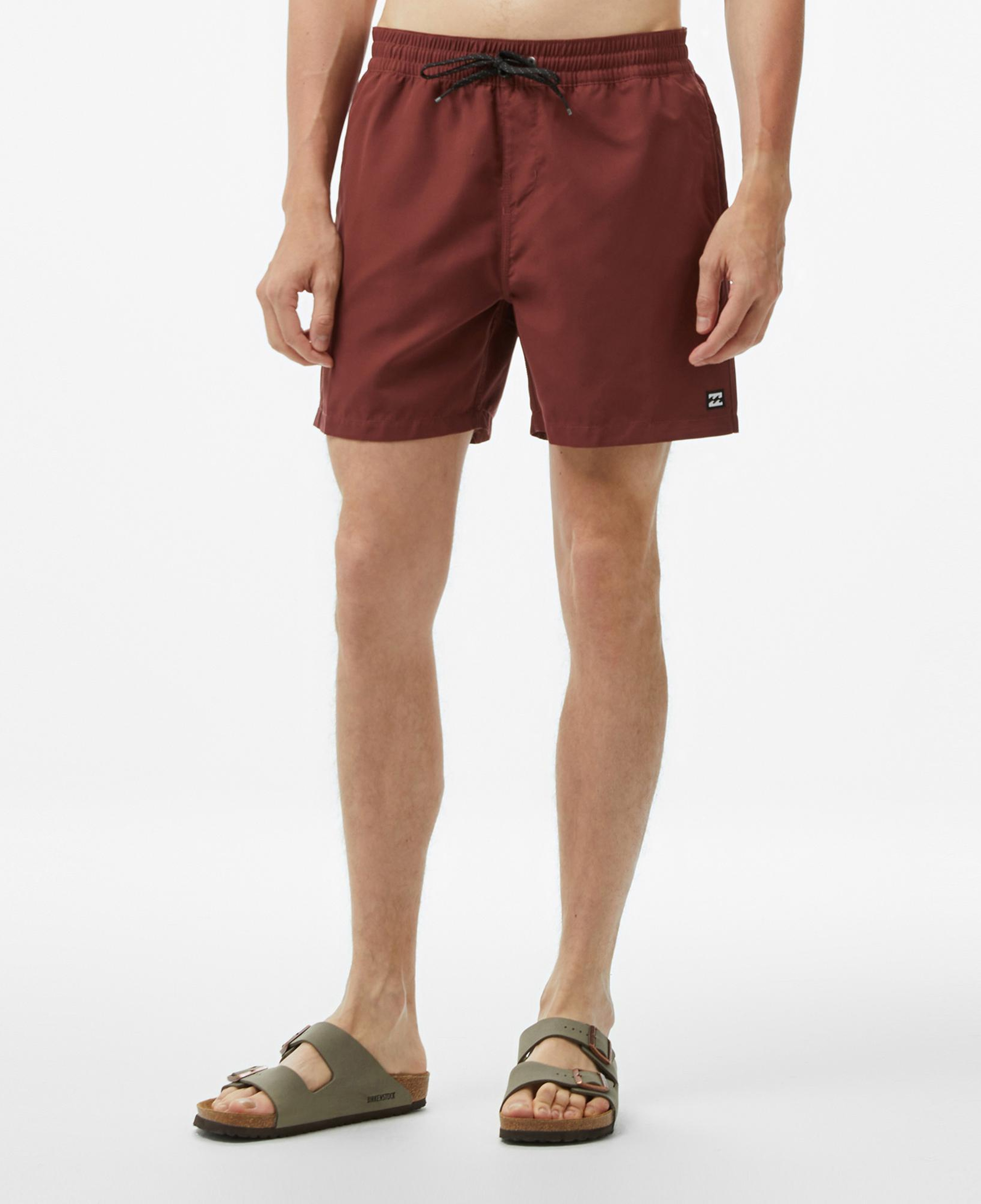Billabong All Day LB  Erkek Bordo Deniz Şortu