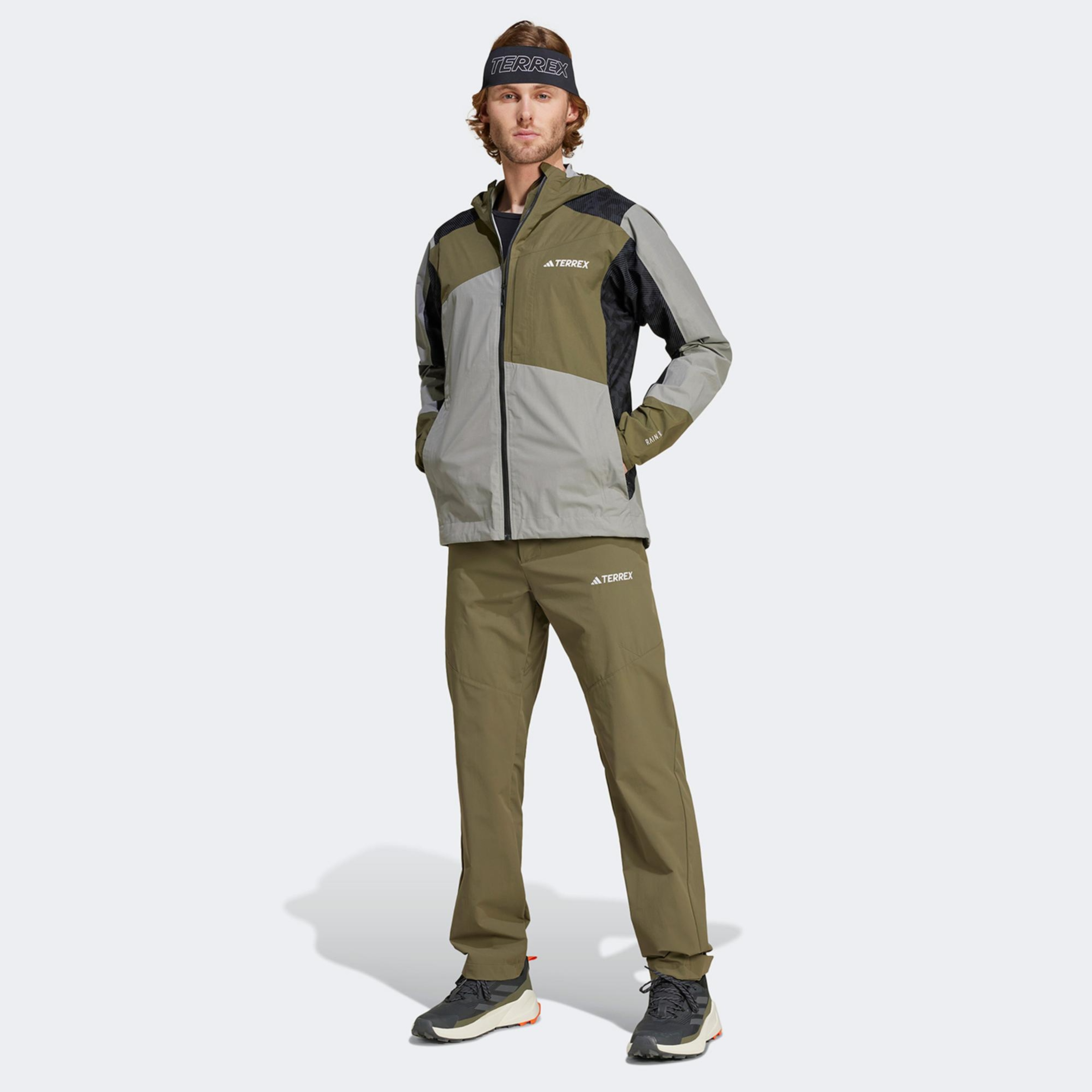 adidas Terrex Xperior Hybird Rain.RDY Erkek Gri Outdoor Mont