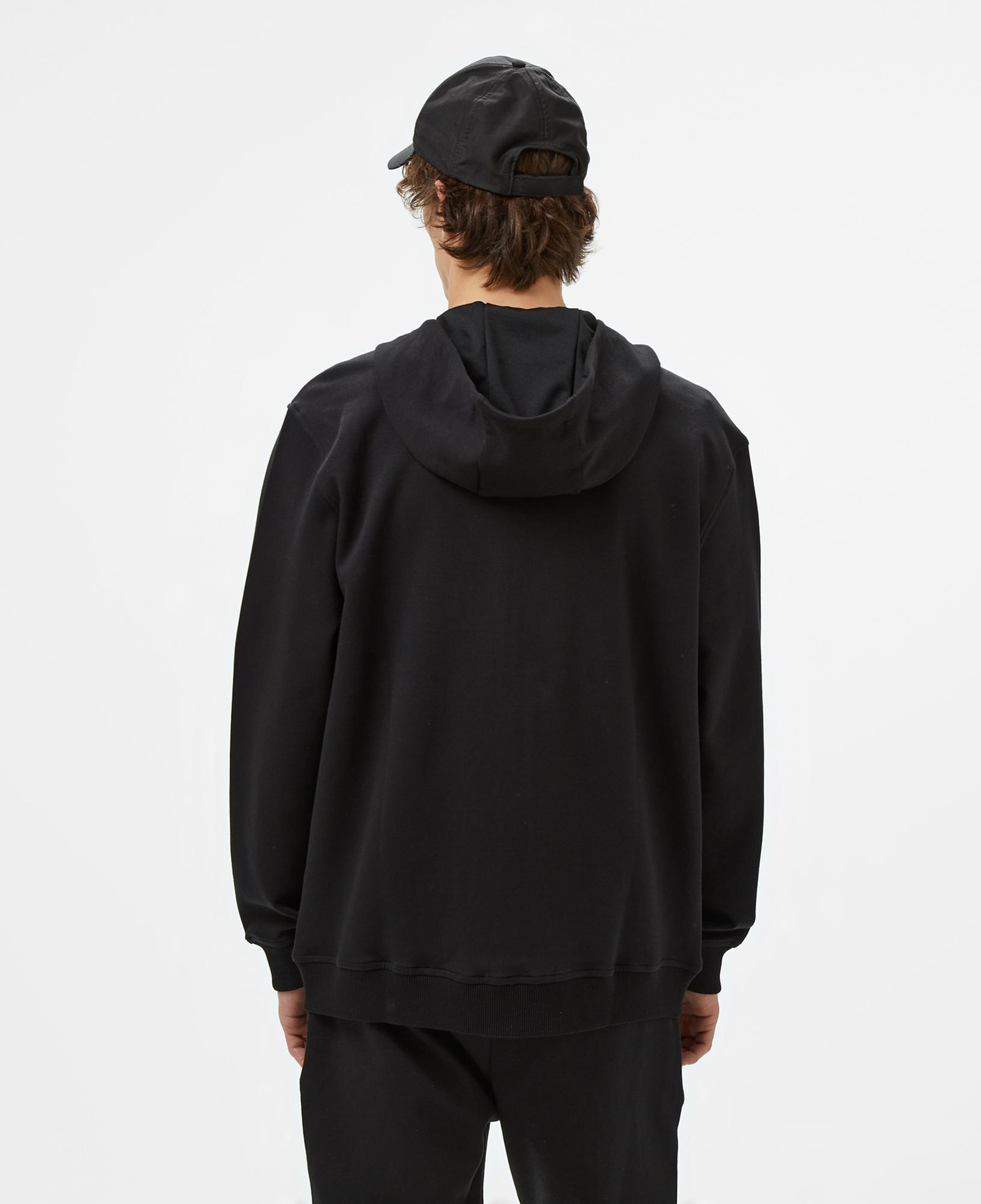 United4 Sport Erkek Siyah Sweatshirt