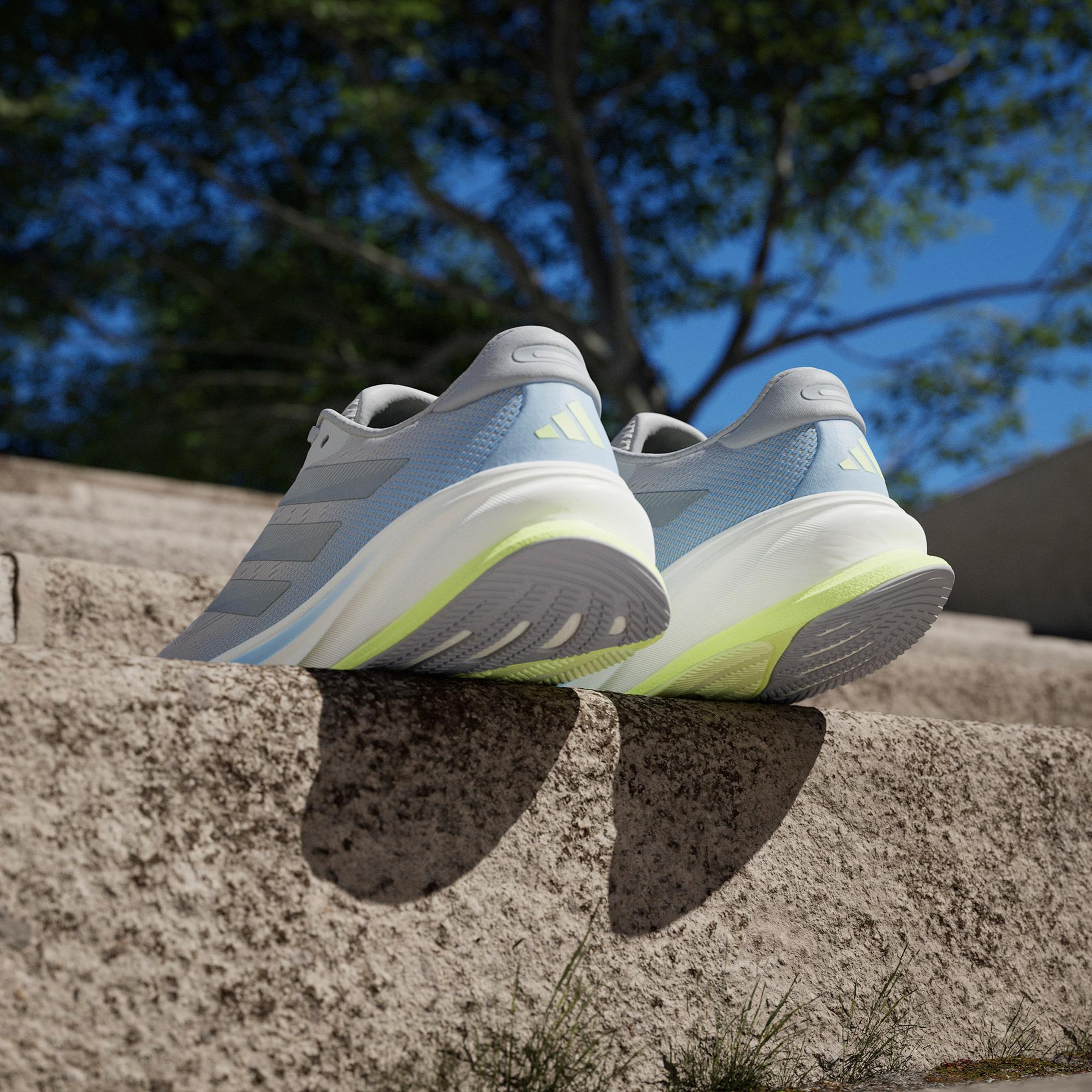 adidas Supernova Rise 2 Erkek Gri Koşu Ayakkabısı