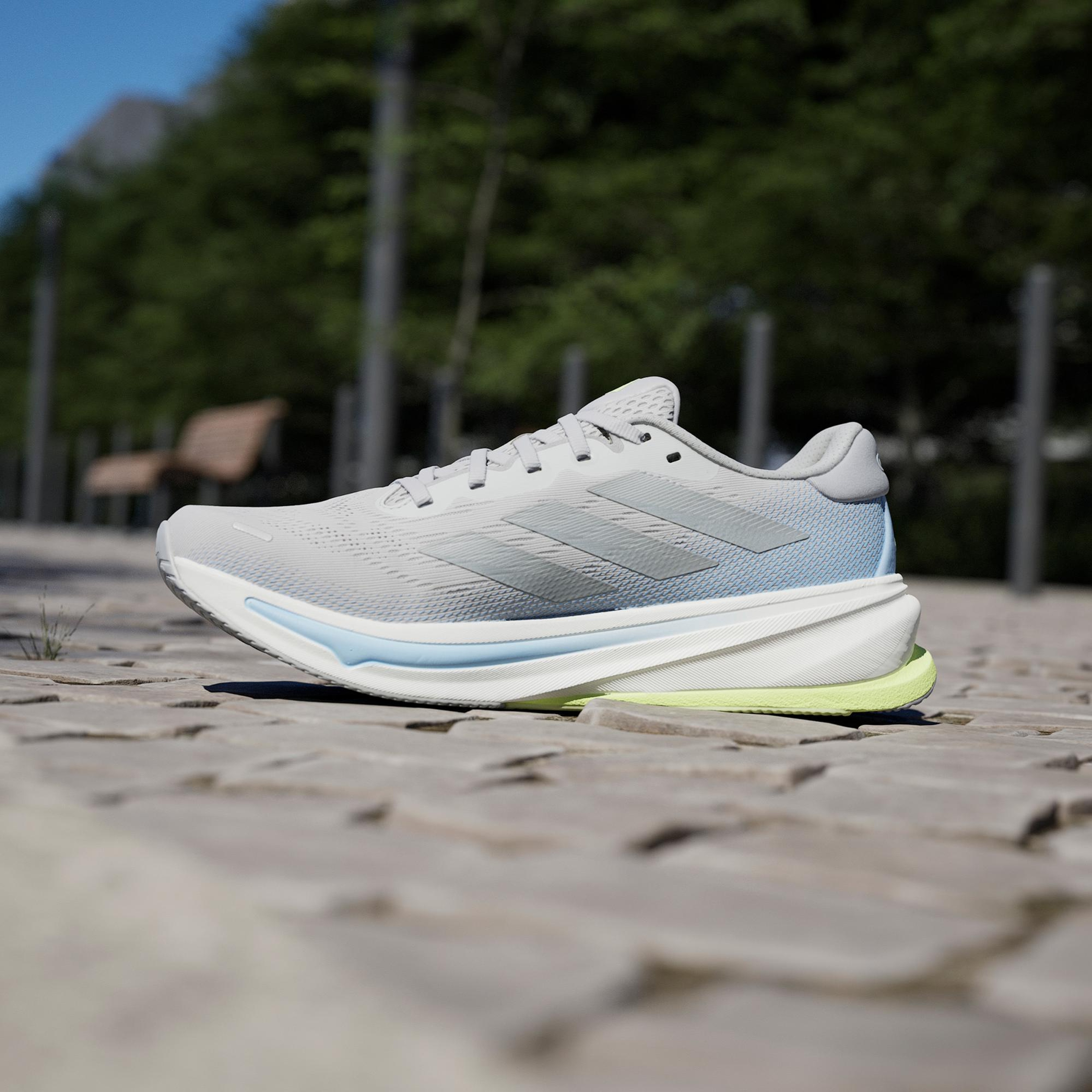 adidas Supernova Rise 2 Erkek Gri Koşu Ayakkabısı