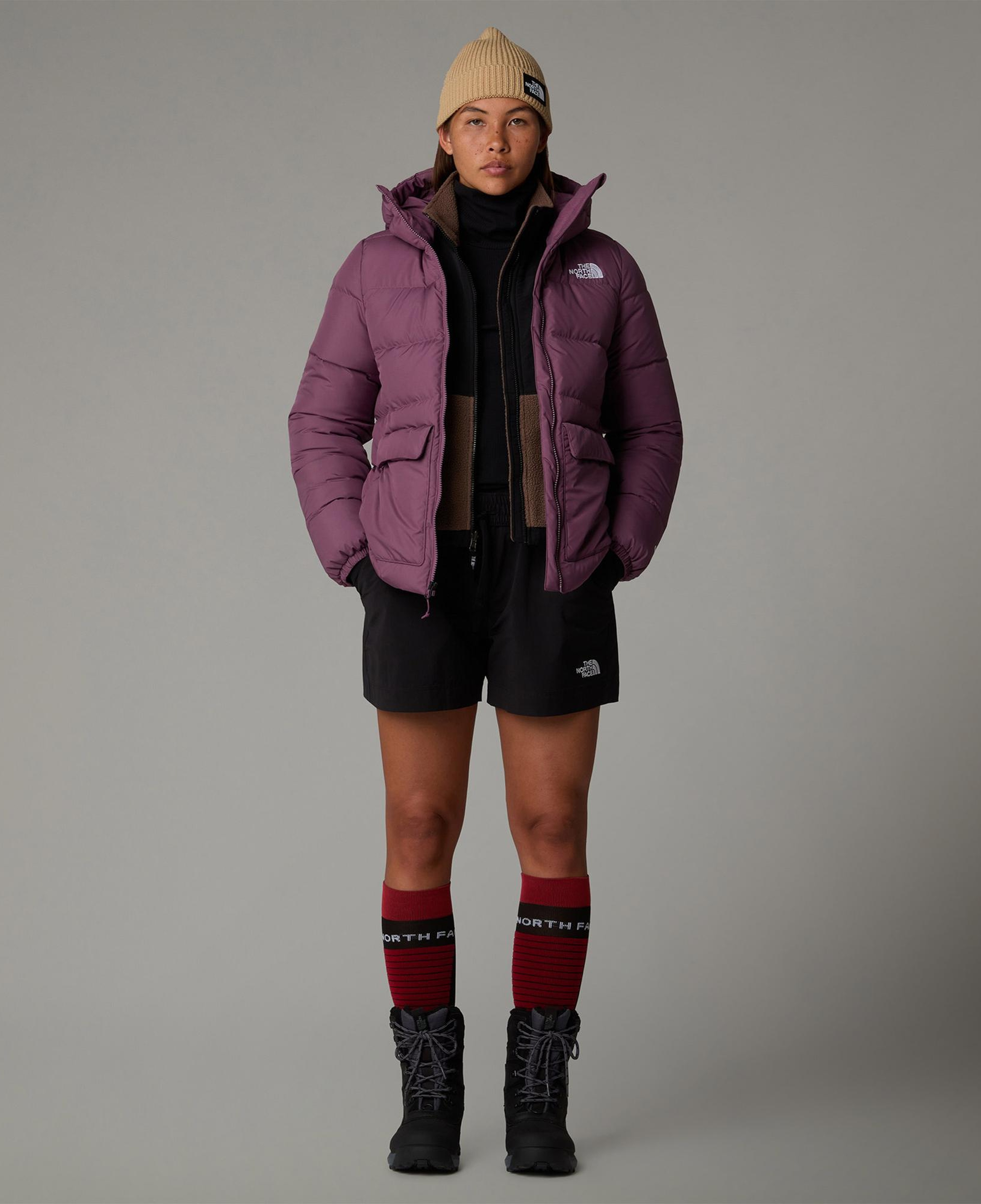 The North Face Gotham Kadın Mor Outdoor Mont