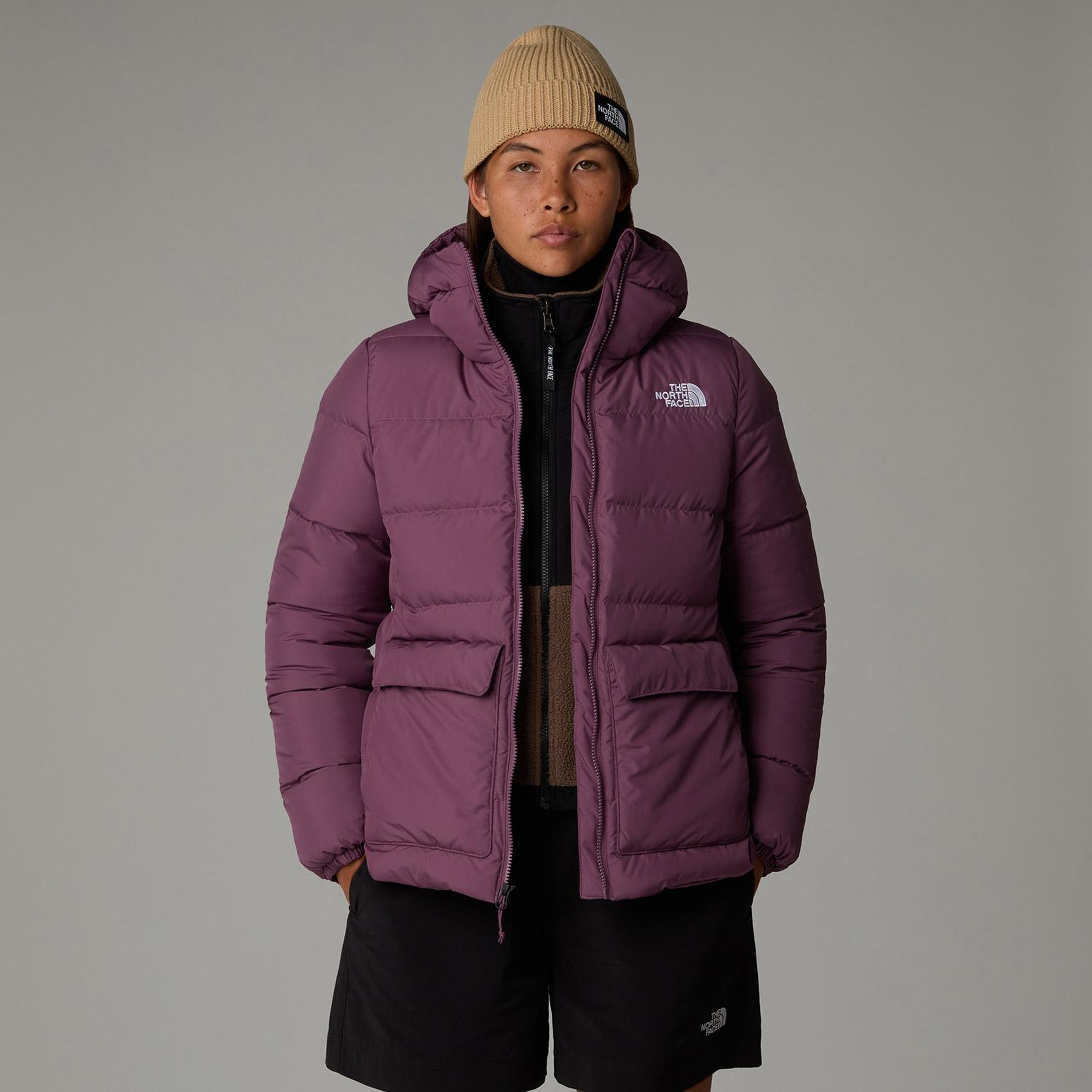 The North Face Gotham Kadın Mor Outdoor Mont