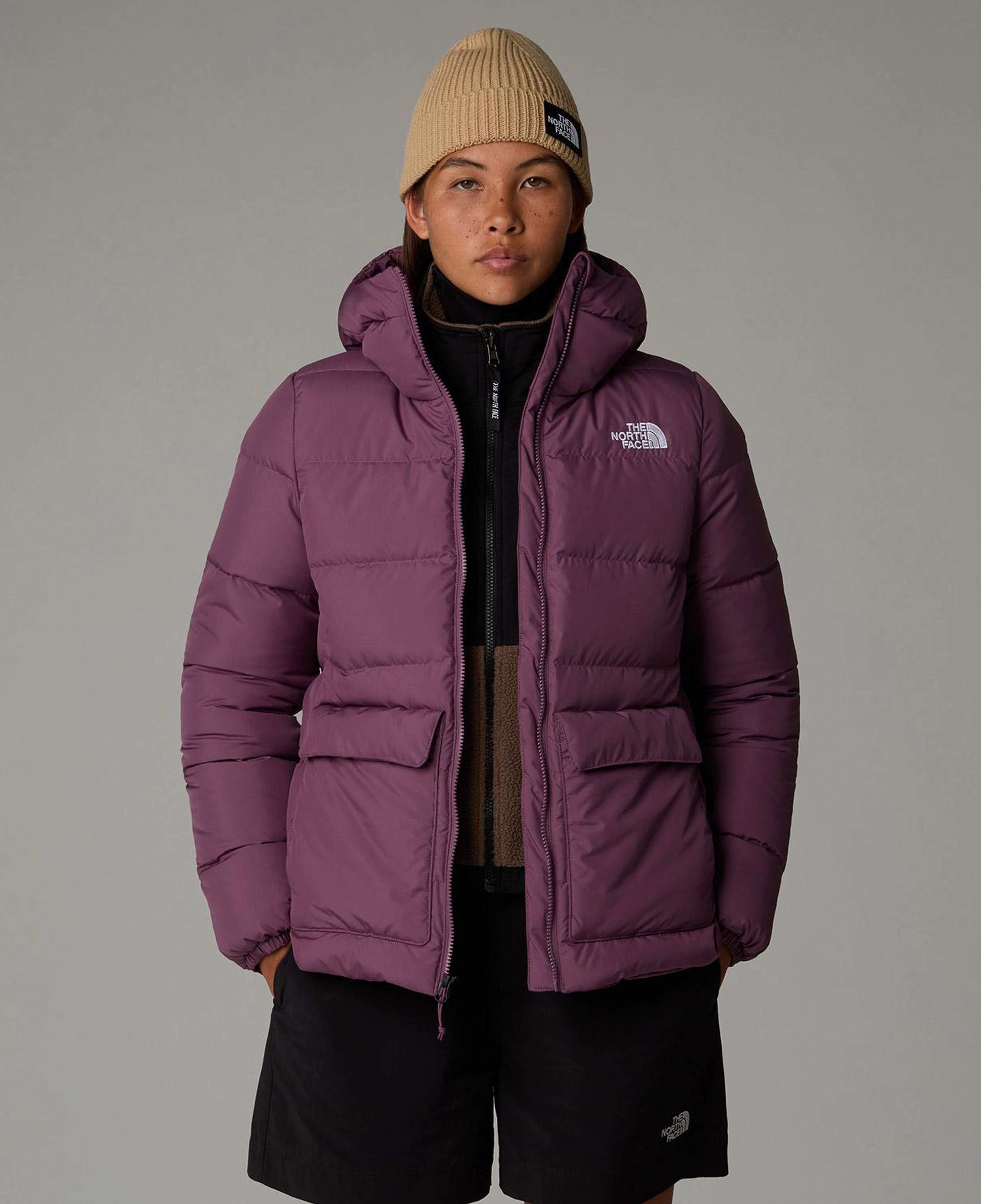 The North Face Gotham Kadın Mor Outdoor Mont