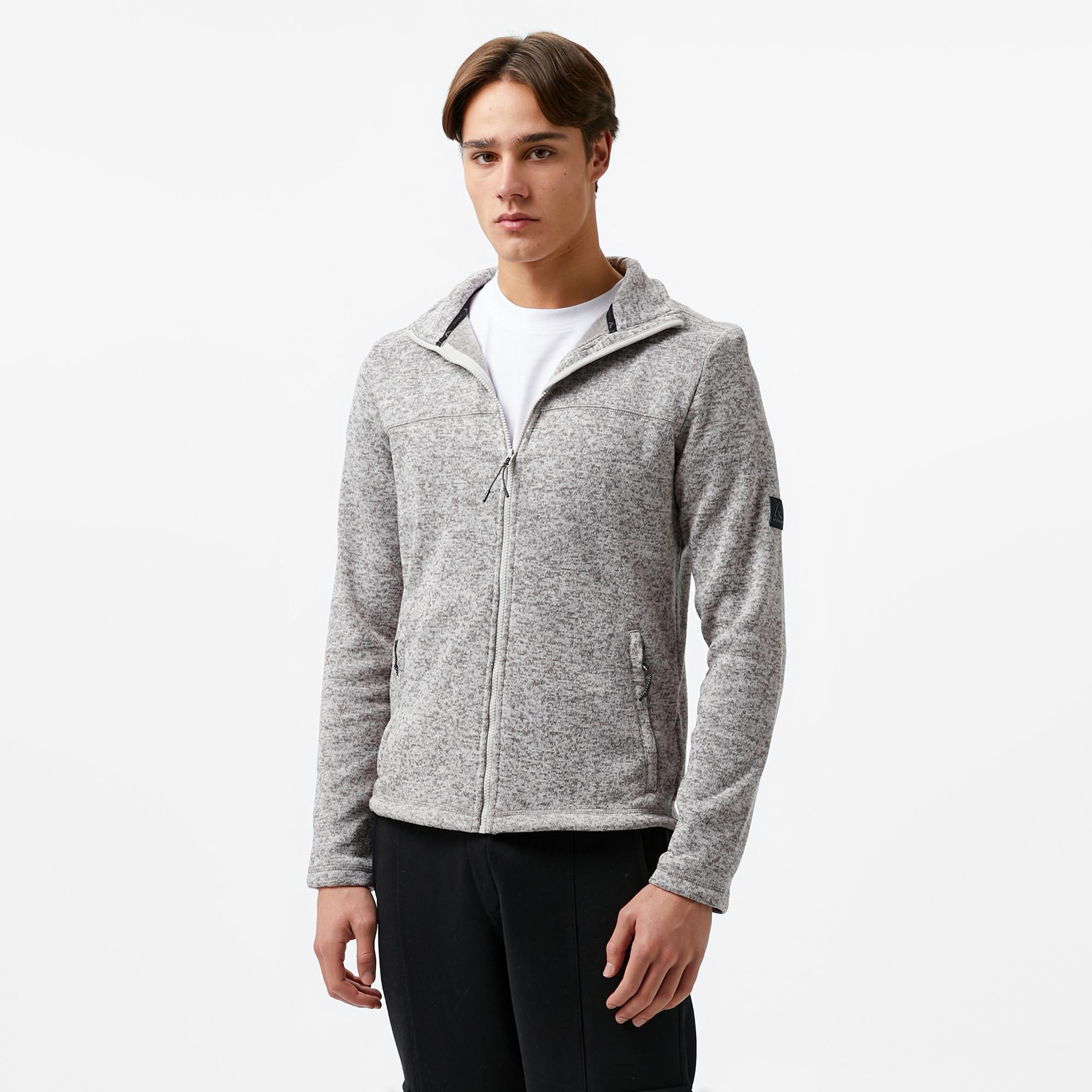 McKinley Rubin III Erkek Gri Outdoor Eşofman Üstü