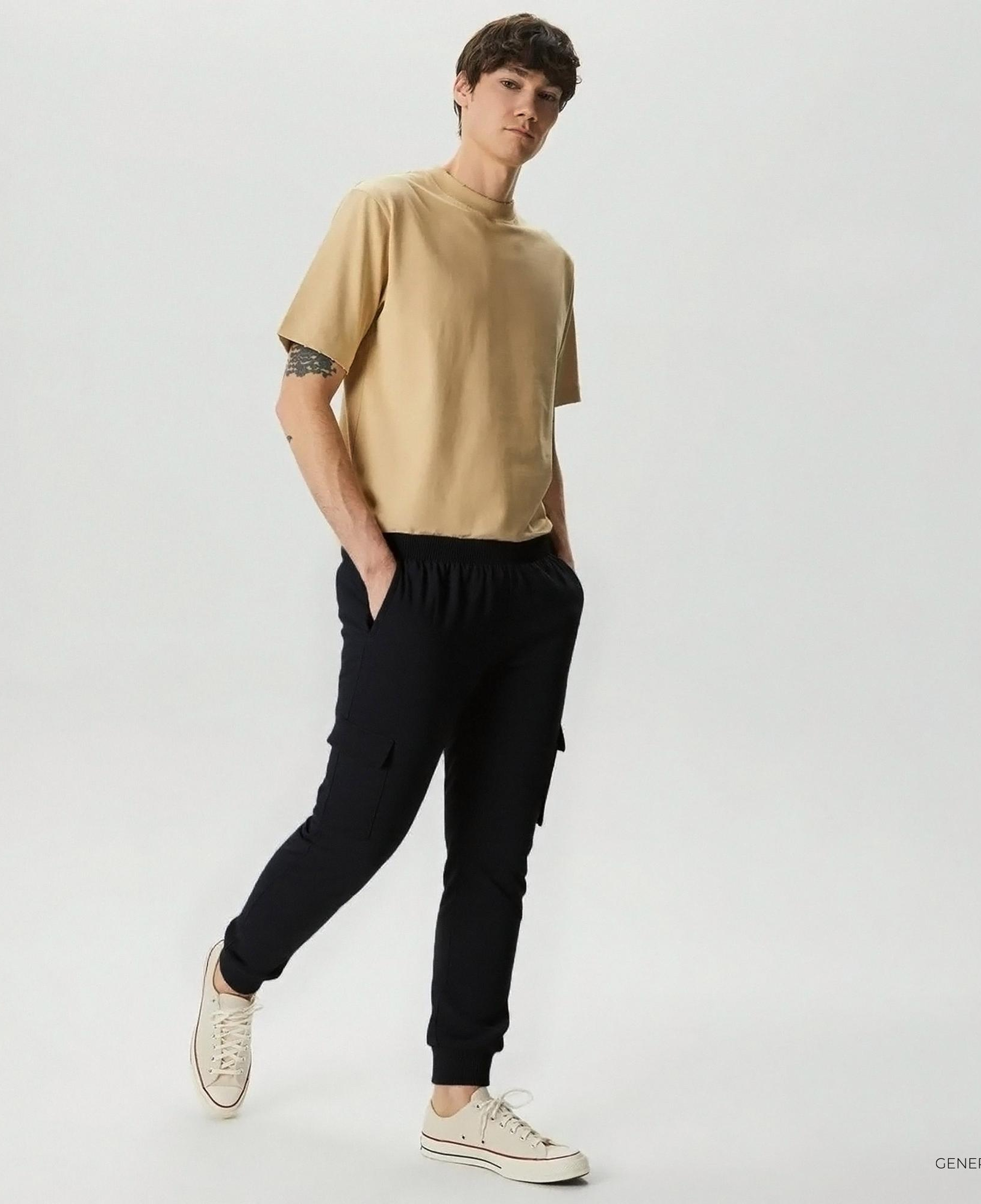 Energetics Kool Erkek Siyah Günlük Eşofman Altı