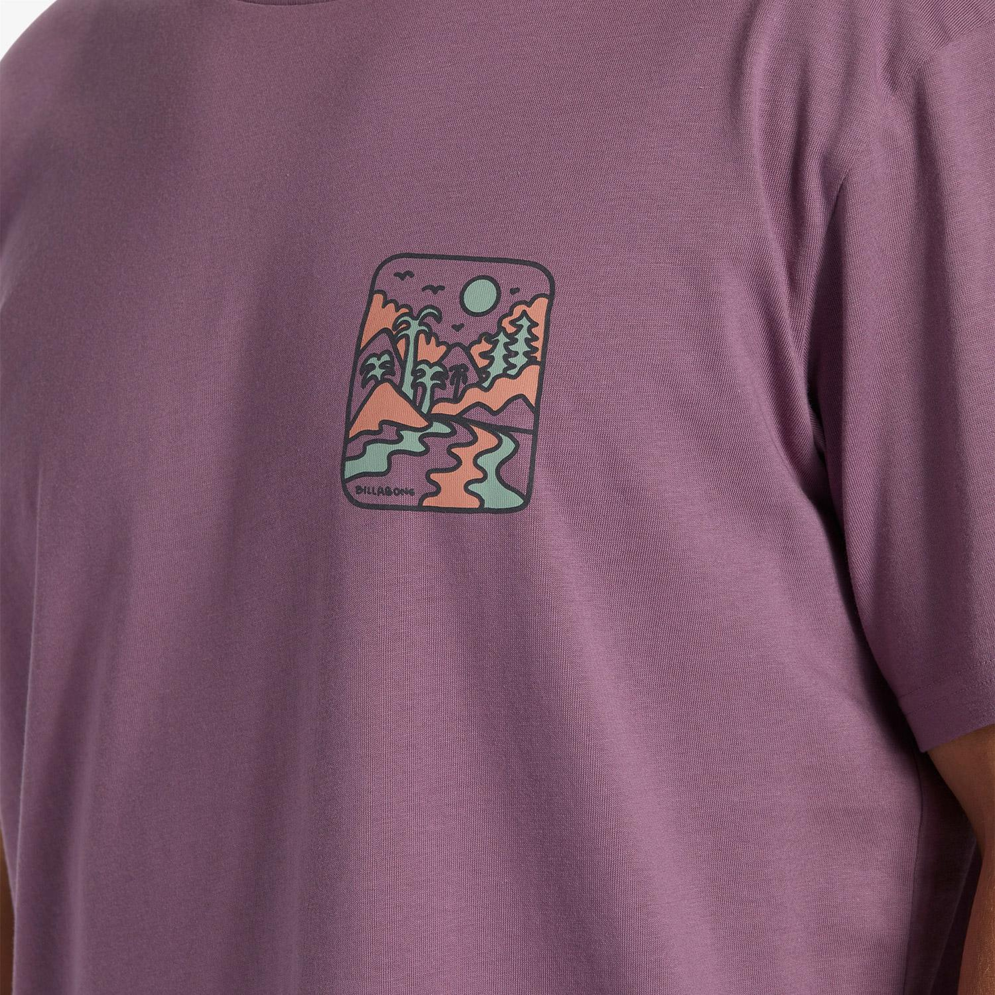 Billabong Shine Erkek Mor Günlük T-Shirt