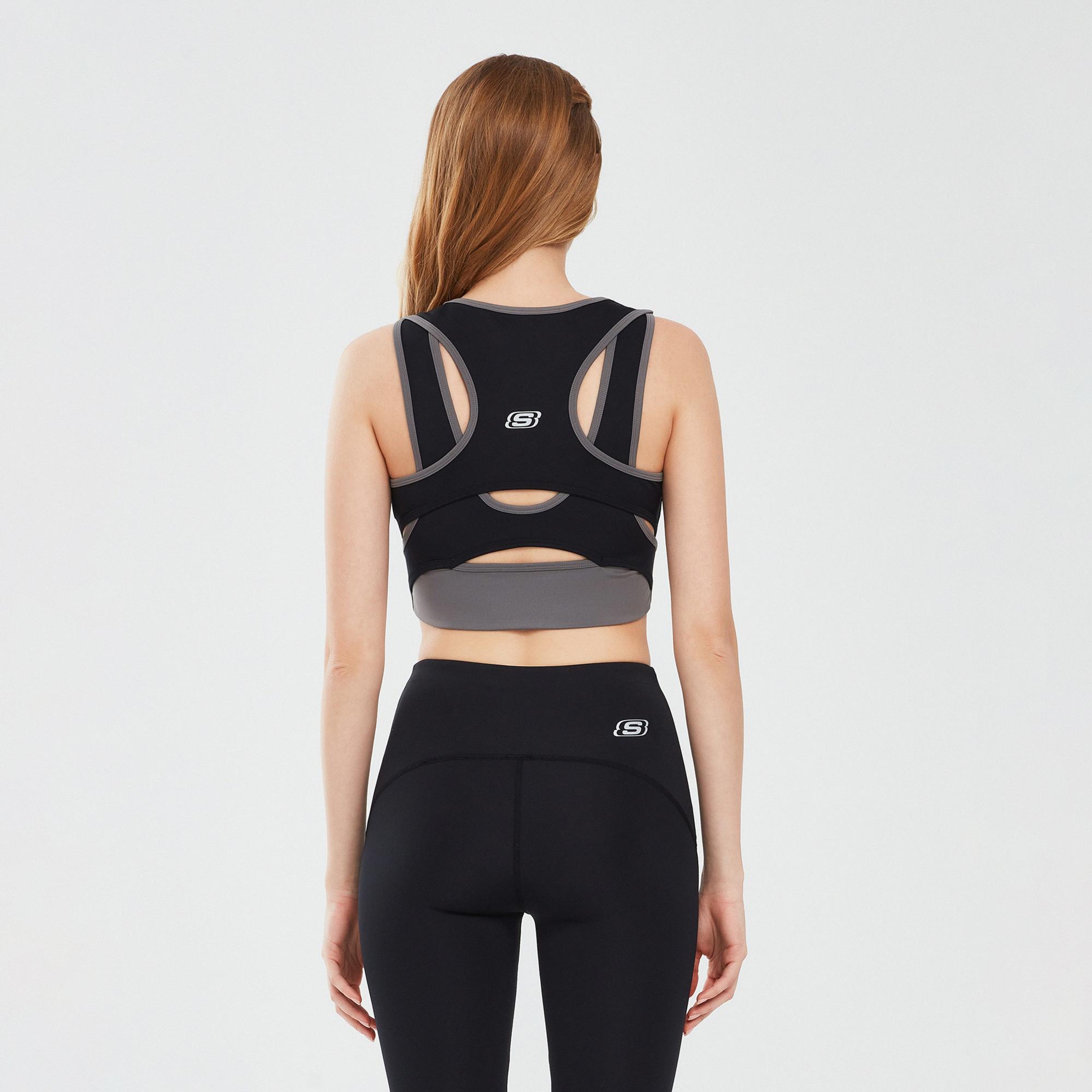 Skechers Performance Kadın Siyah Antrenman Bra