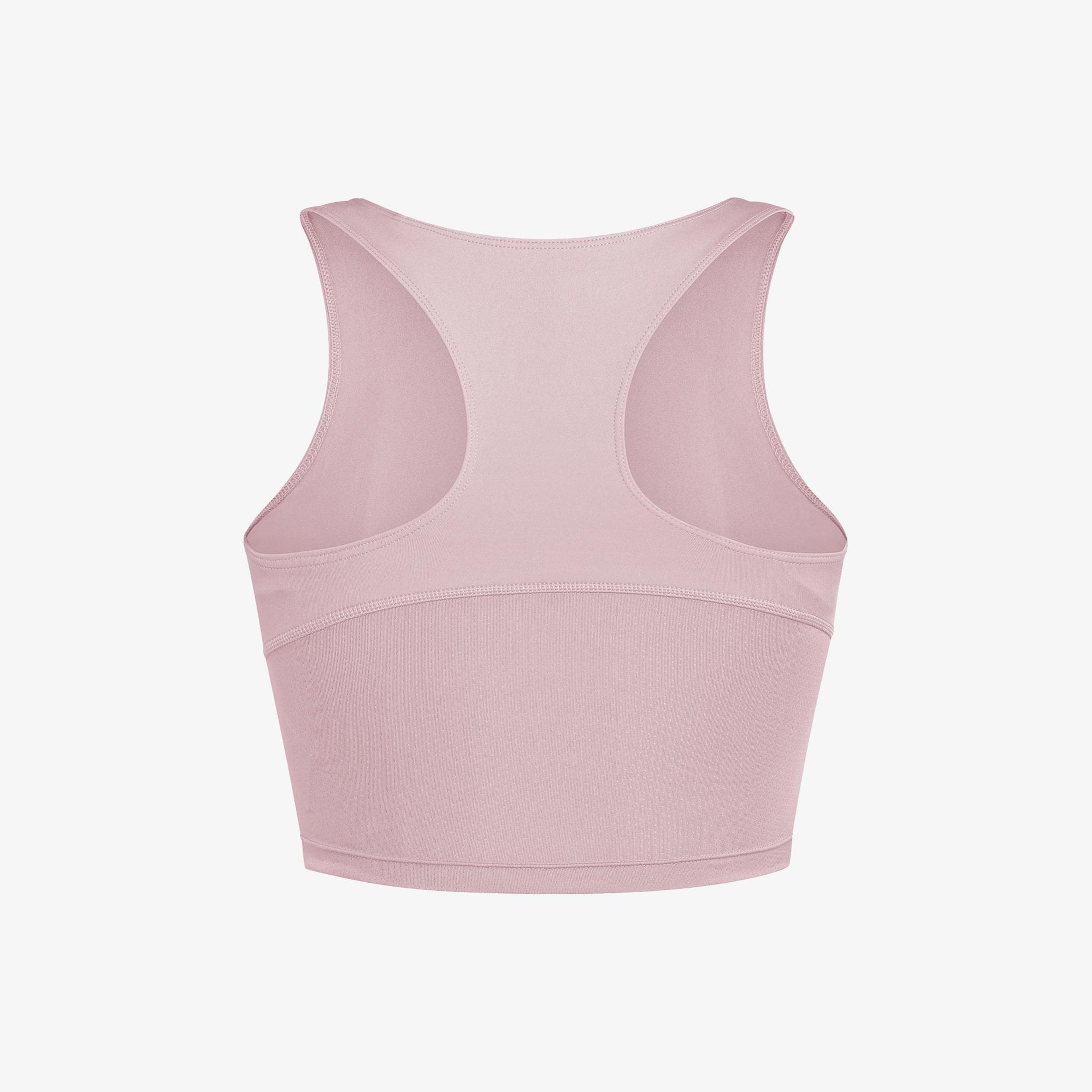 adidas Essentials Running Crop Kadın Pembe Koşu Bra