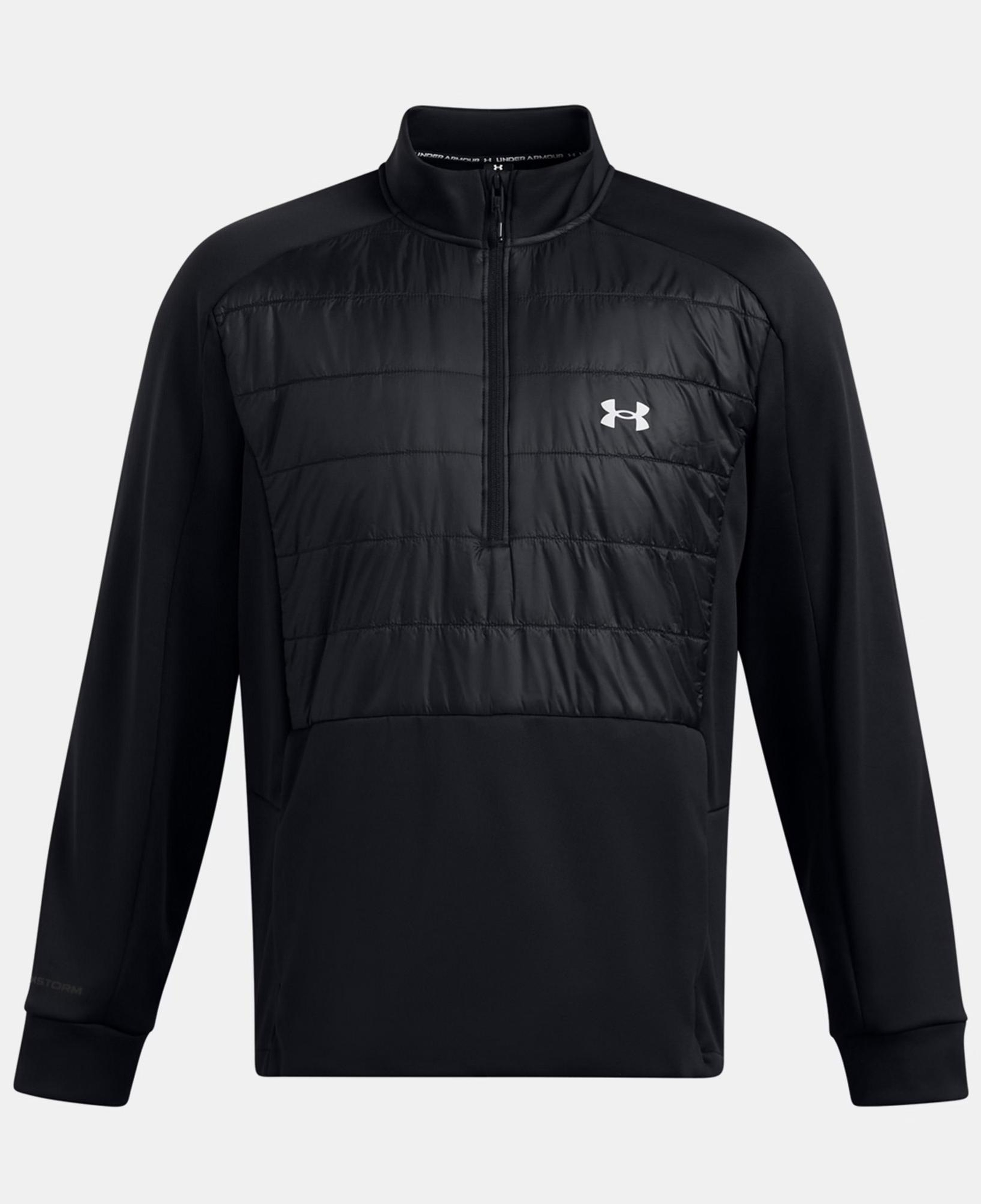 Under Armour Fleece Half Zipped Erkek Siyah Günlük Ceket