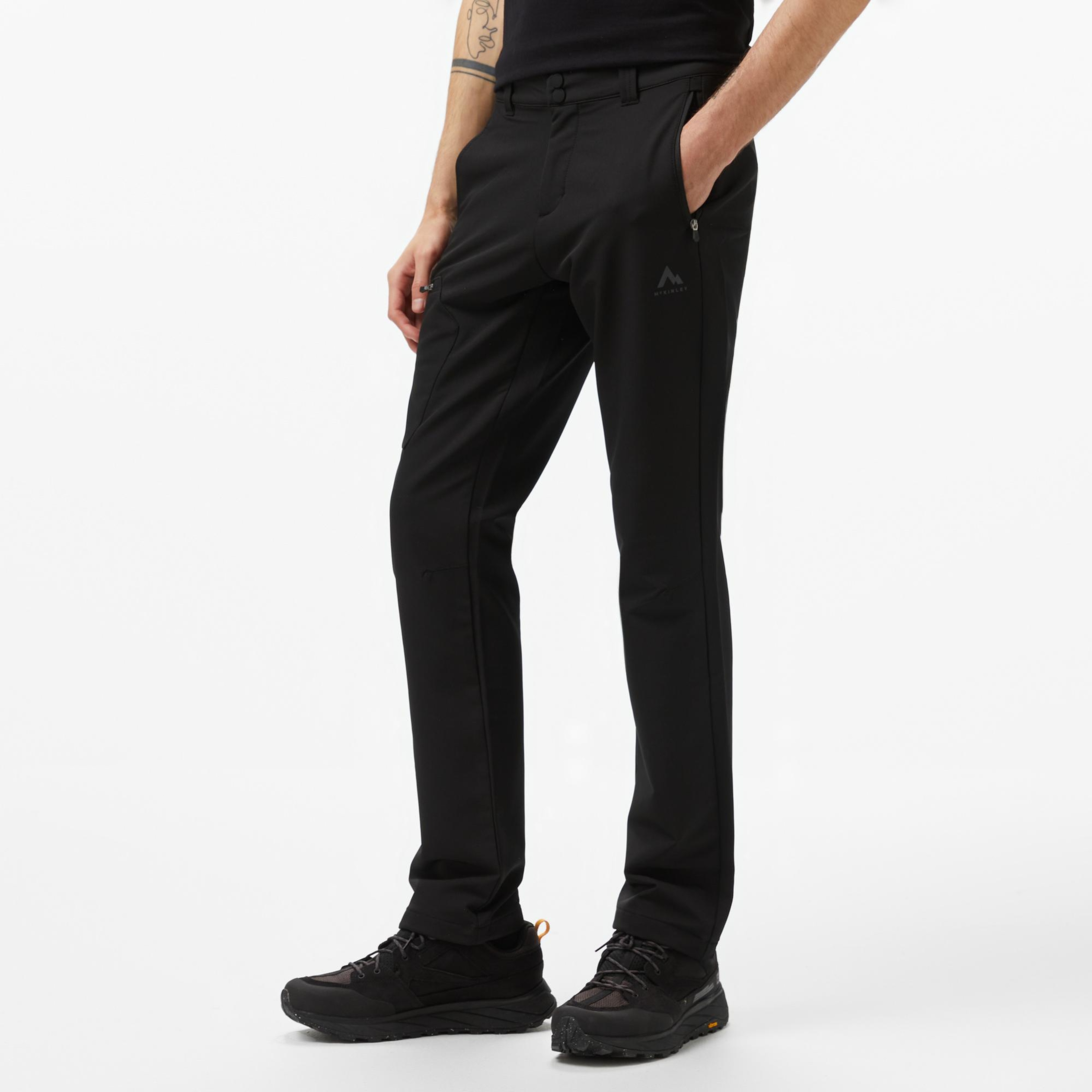 McKinley Amond Erkek Siyah Outdoor Pantolon