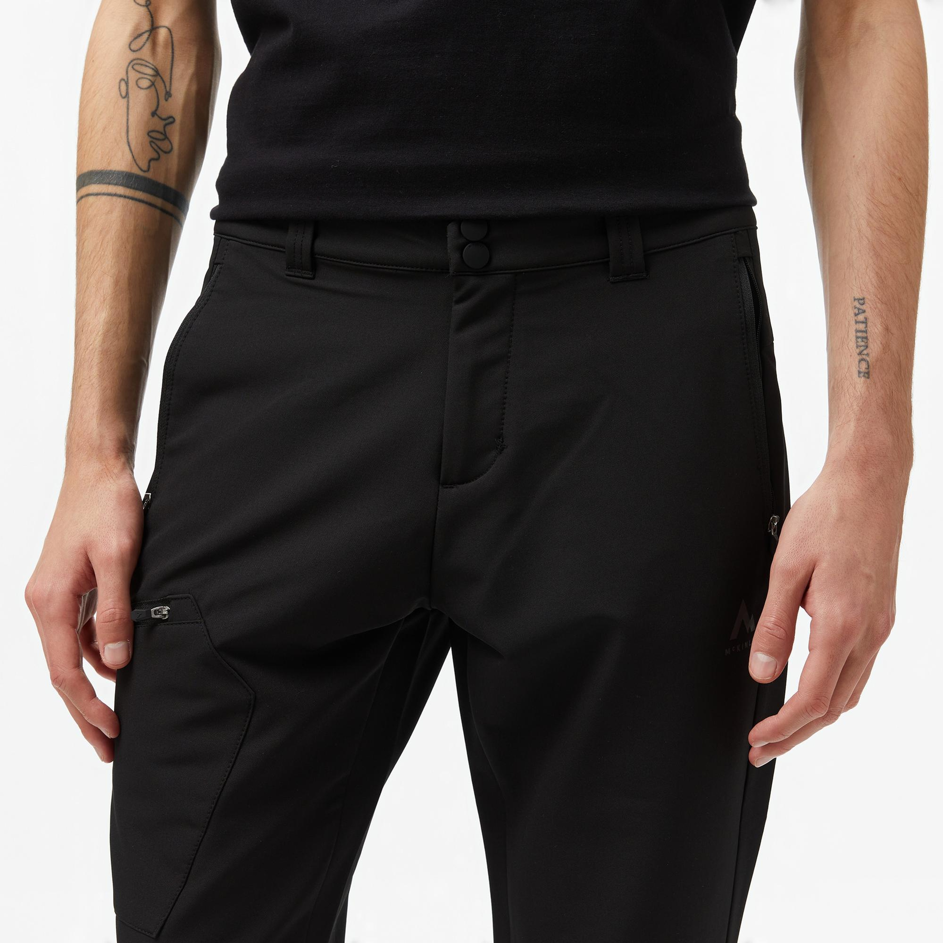 McKinley Amond Erkek Siyah Outdoor Pantolon