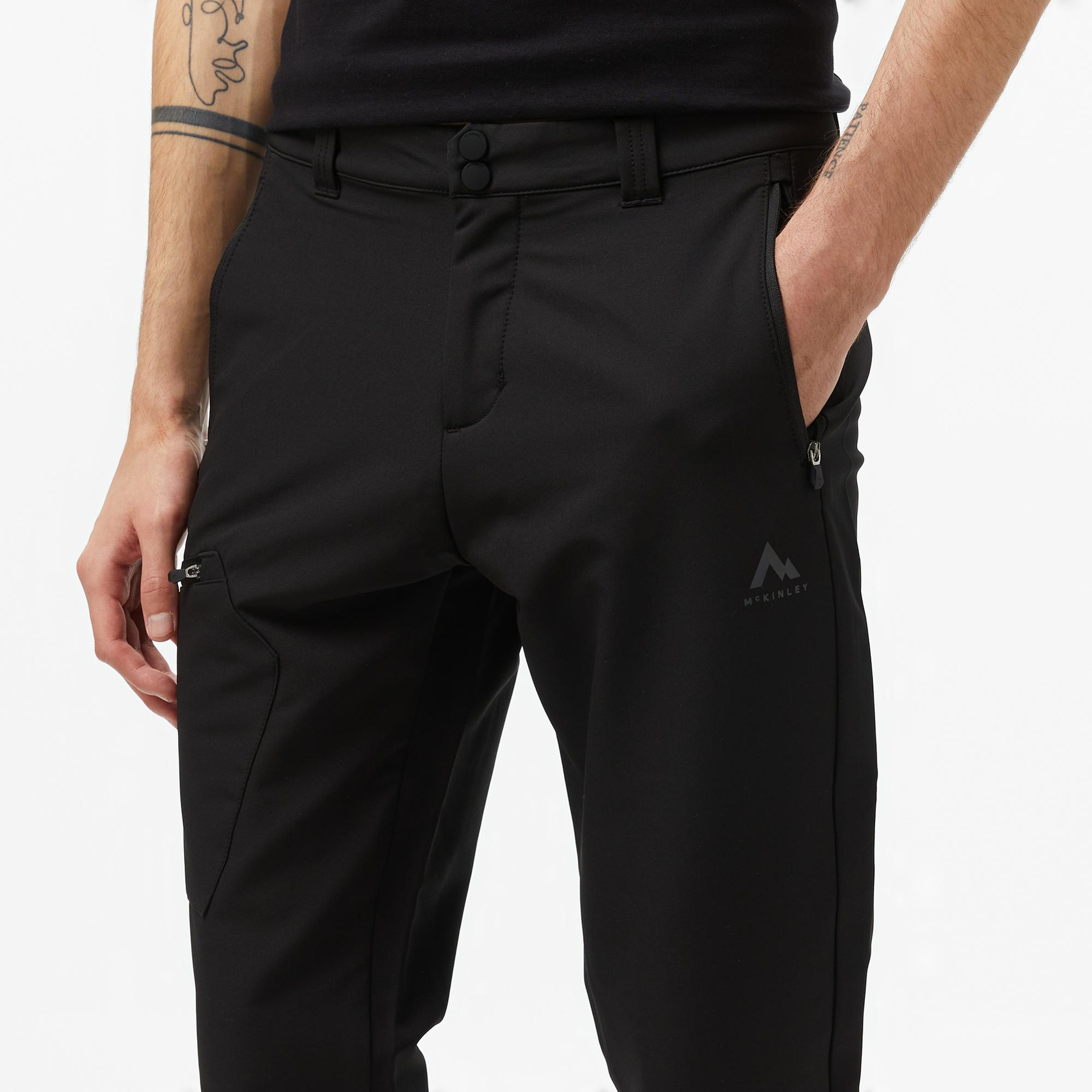 McKinley Amond Erkek Siyah Outdoor Pantolon