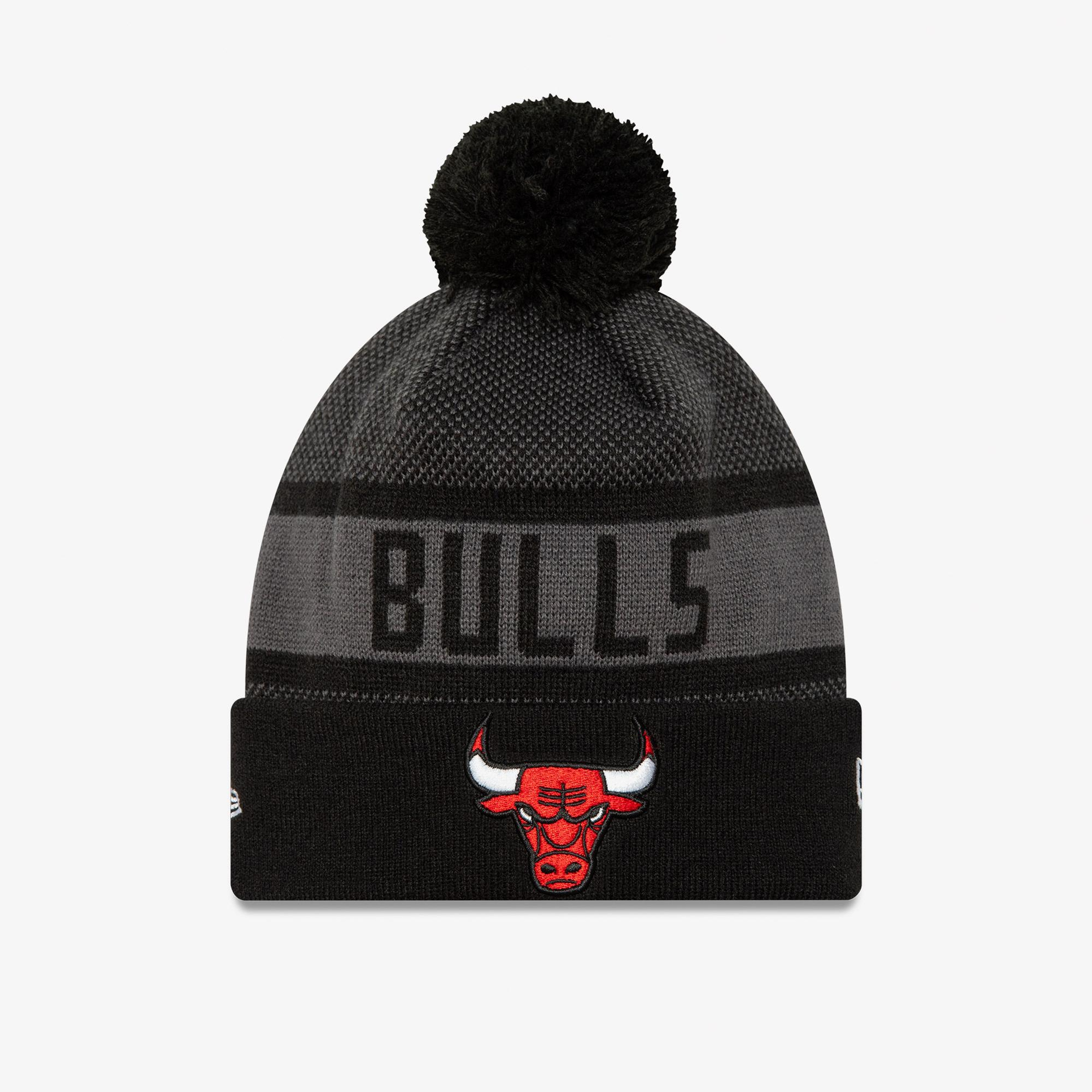 New Era Jake Cuff Chicago Bulls Erkek Siyah Bere