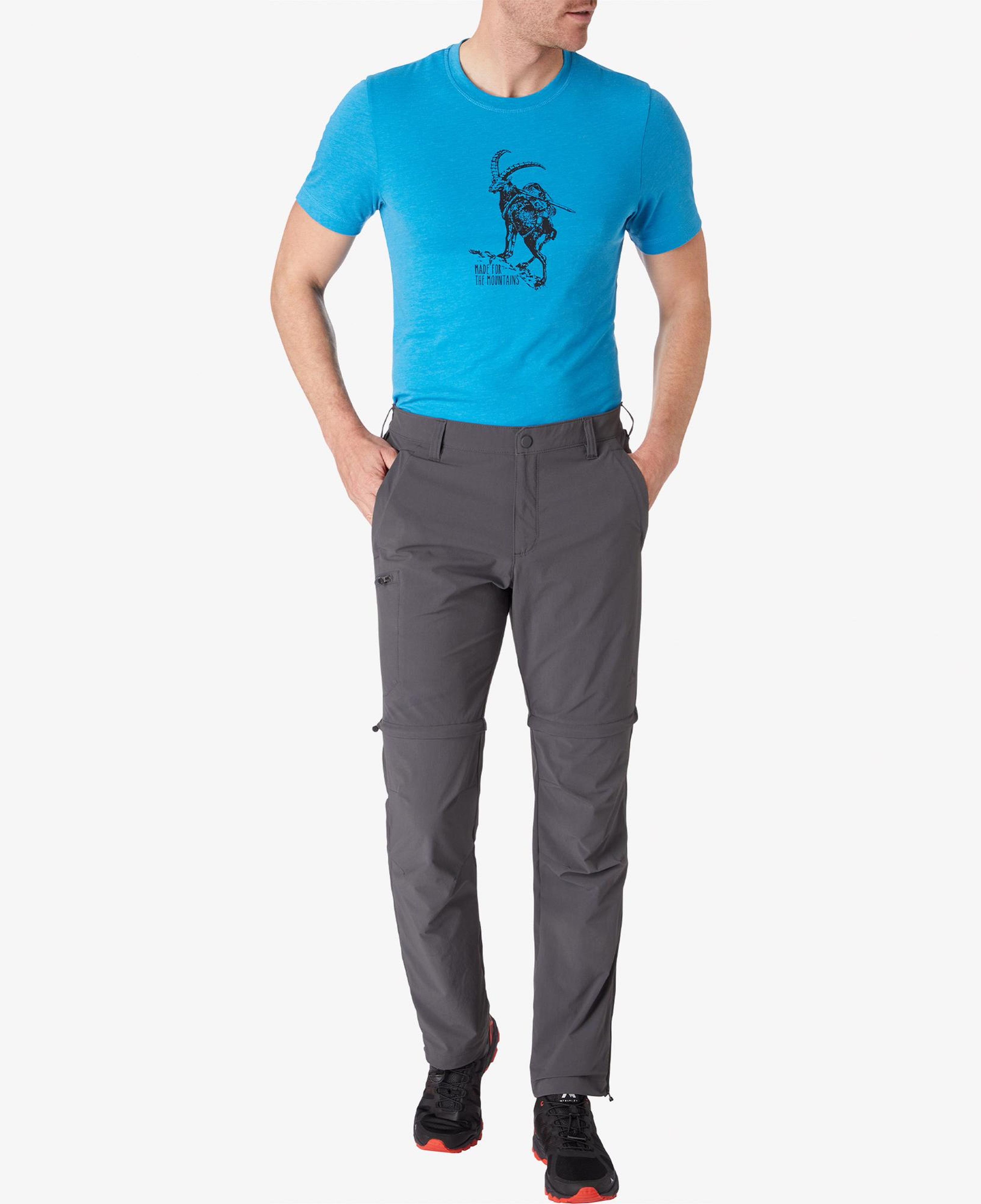 McKinley Malloy II Erkek Gri Outdoor Pantolon