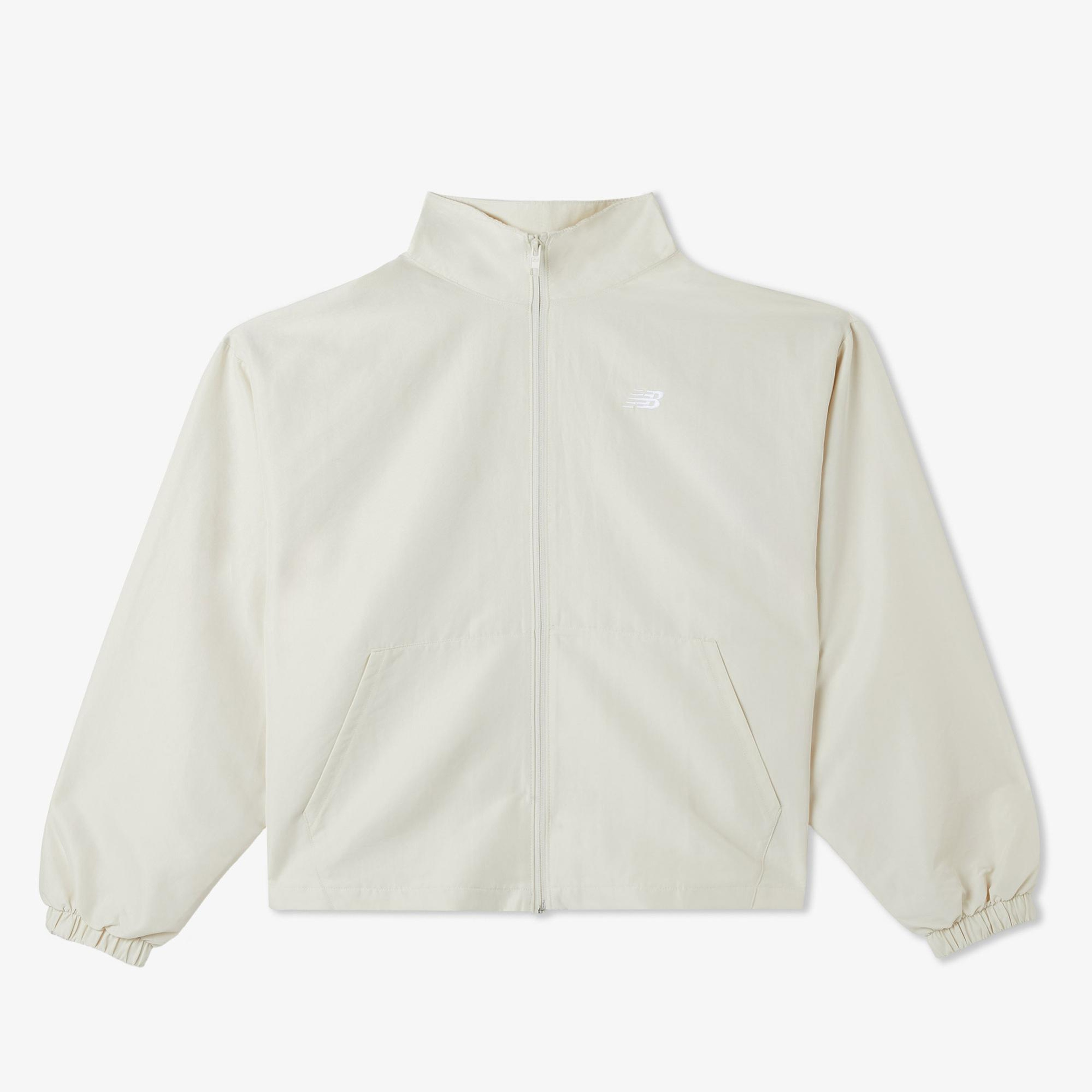 New Balance Woven Kadın Krem Outdoor Ceket