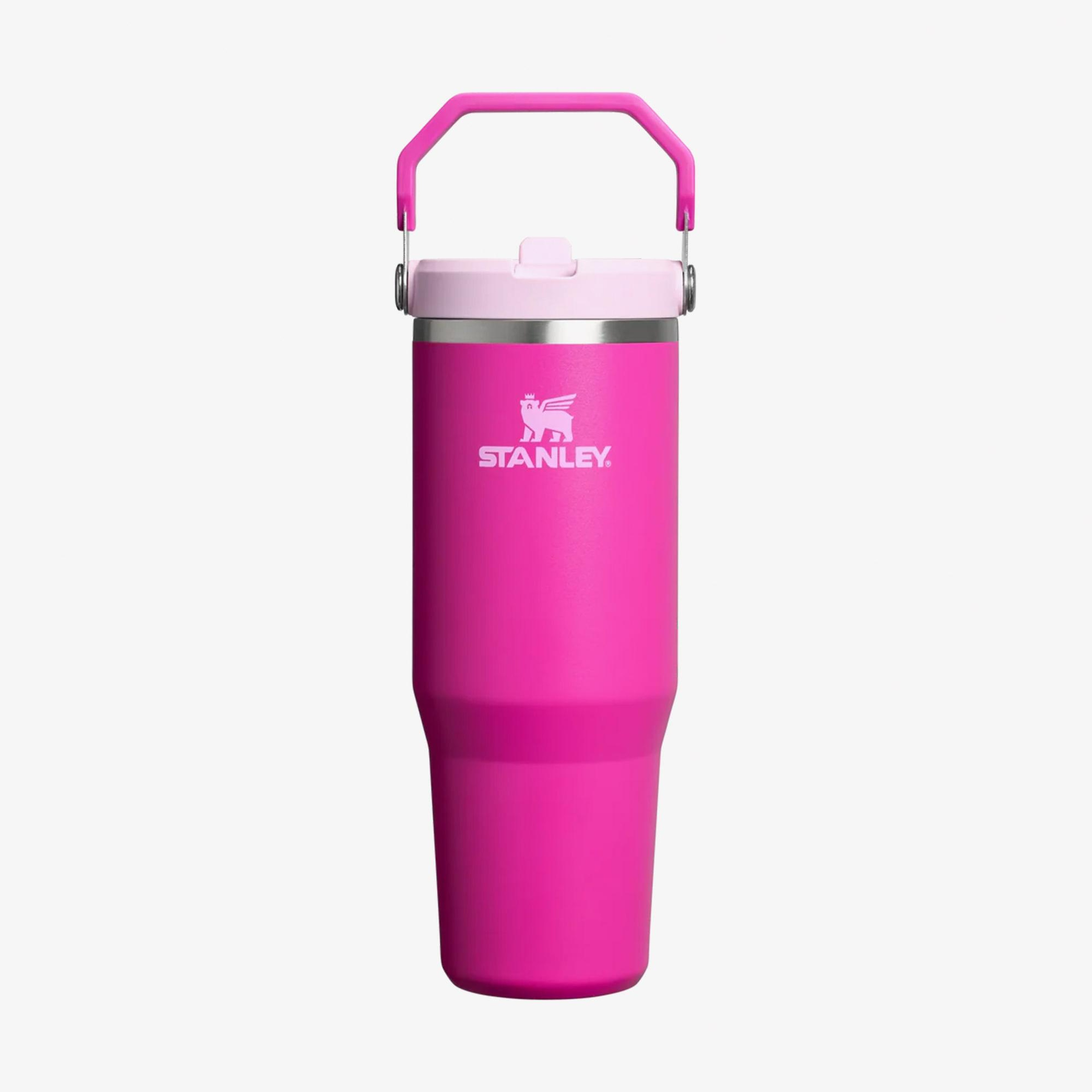 Stanley The IceFlow Flip Straw 2.0 Tumbler 0.89L Pembe Termos