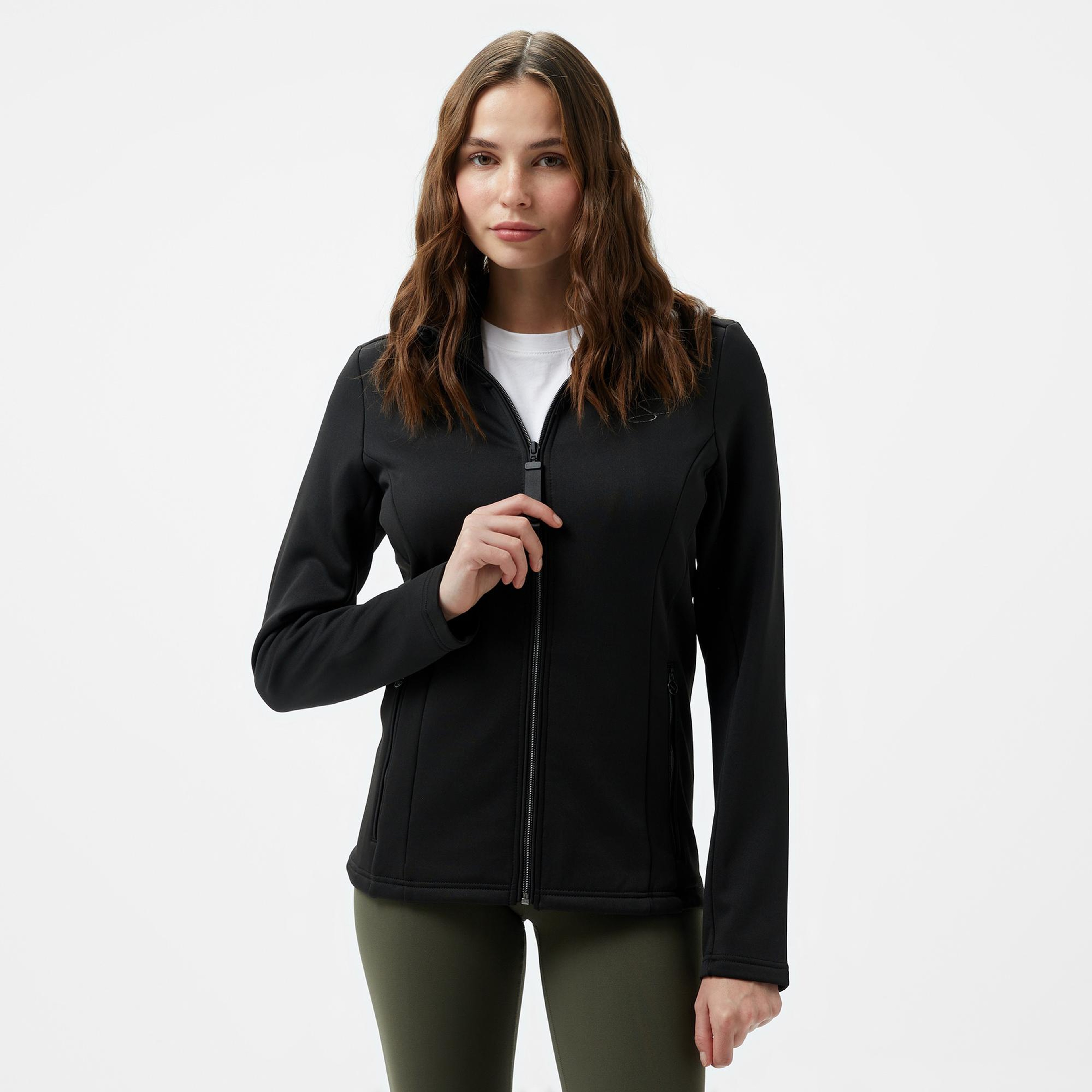 McKinley Samia Kadın Siyah Günlük Sweatshirt