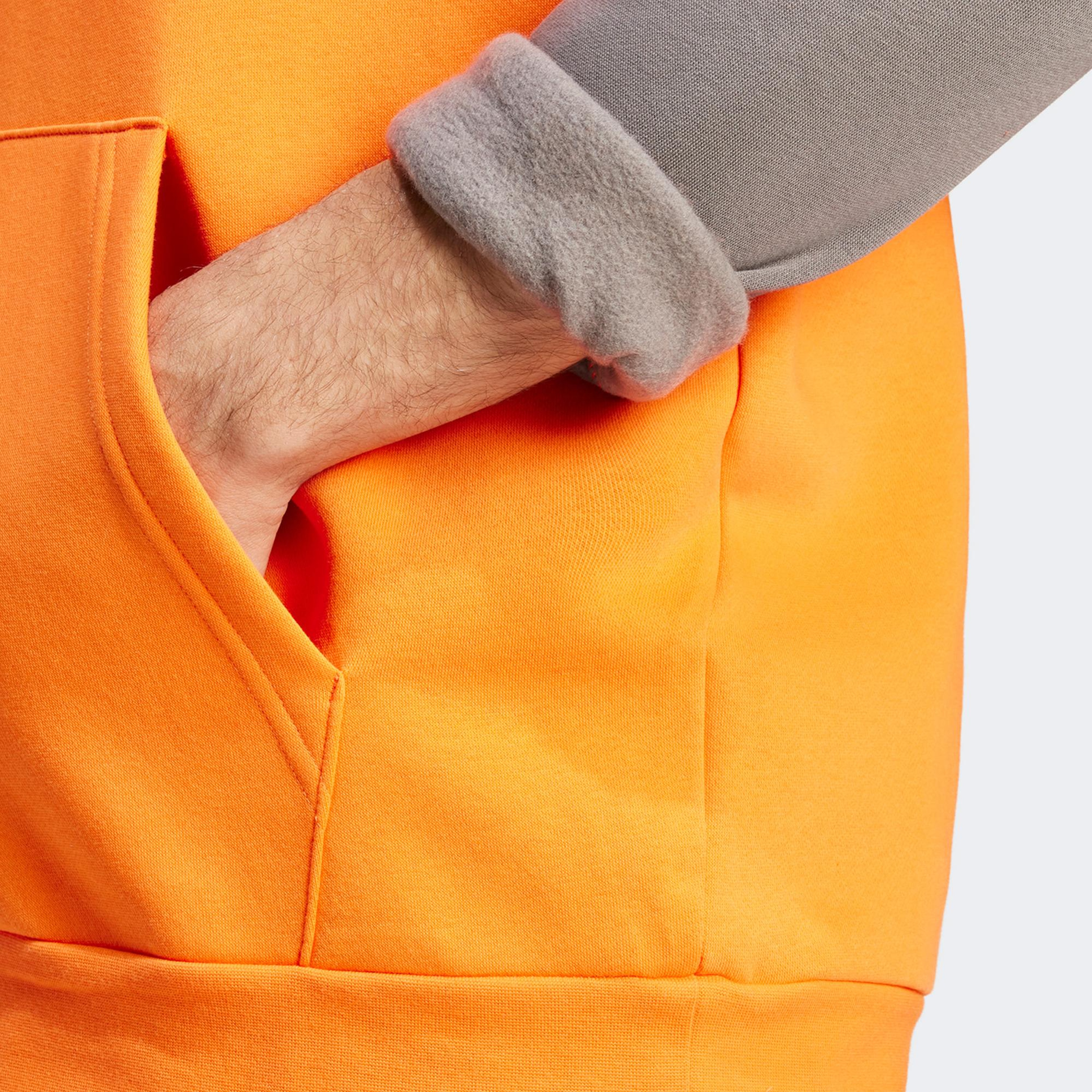 adidas Terrex Multi Large Kapüşonlu Erkek Turuncu Günlük Sweatshirt