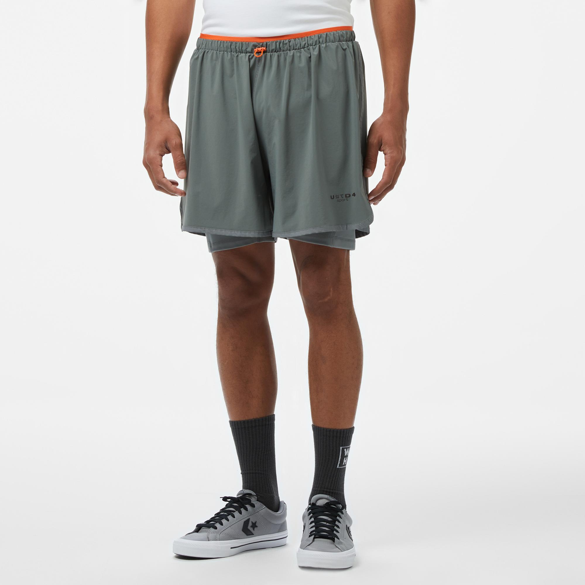 United4 Erkek Gri Şort