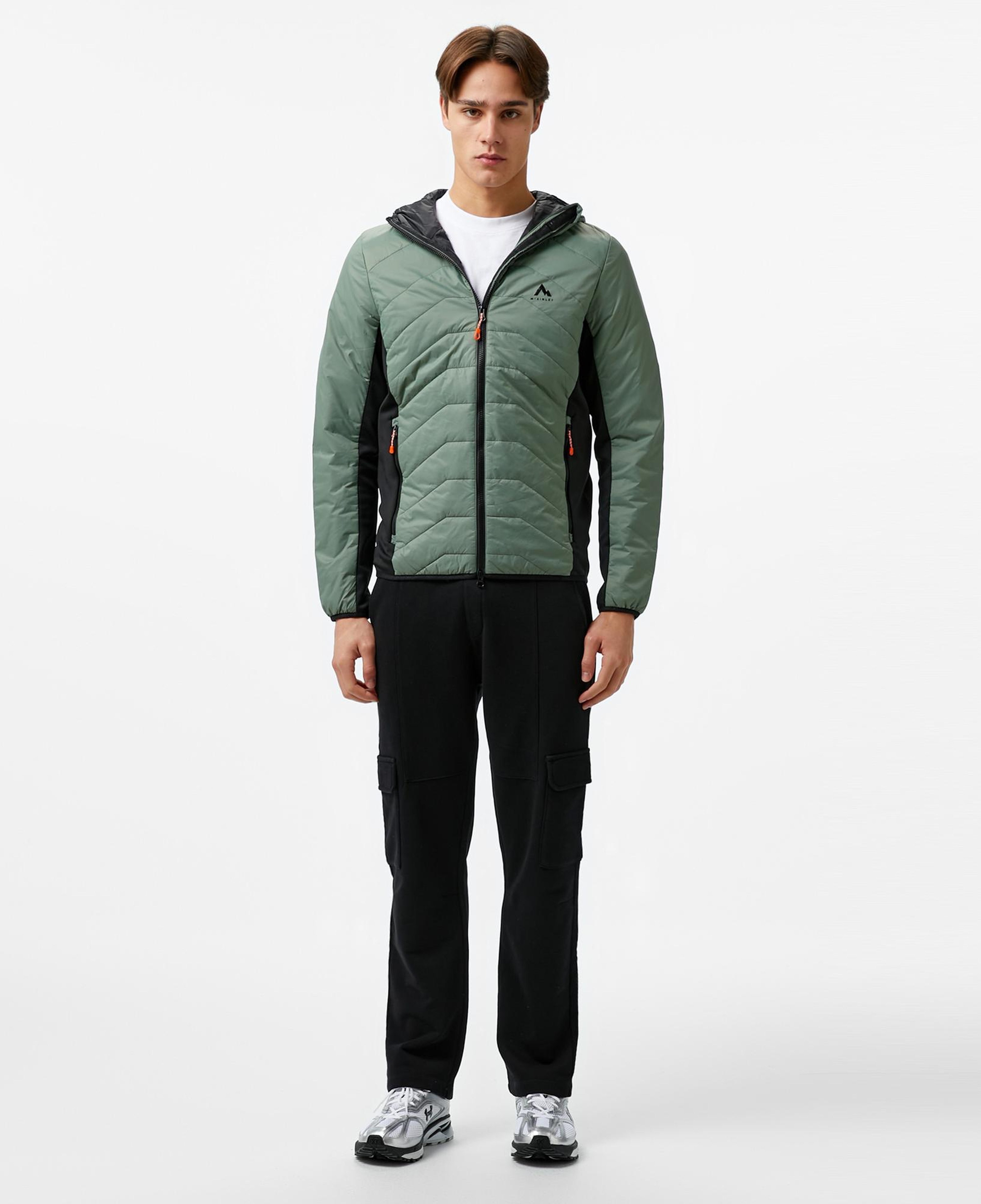 McKinley Savanna Fleece Hyb Erkek Yeşil Outdoor Mont